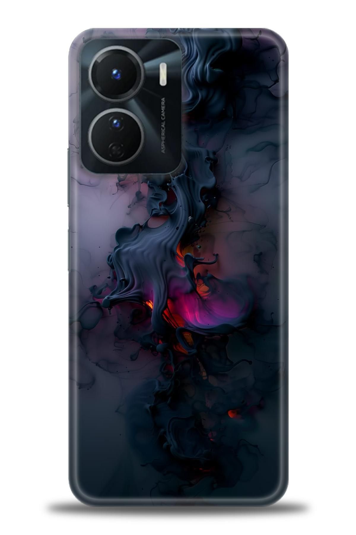 CooperTech Vivo Y16 İle Uyumlu HD Baskılı Silikon Kılıf / Y V ÖzelSeri Vivo - 2403