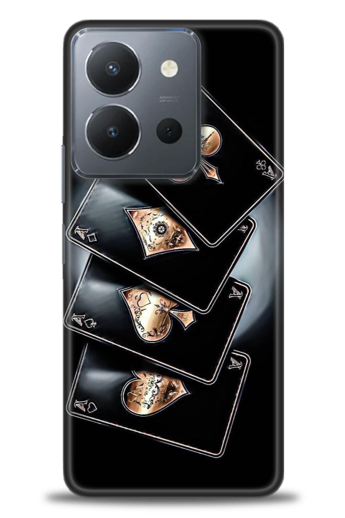 CooperTech Vivo Y36 4G İle Uyumlu HD Baskılı Silikon Kılıf / Y V ÖzelSeri Vivo - 2046
