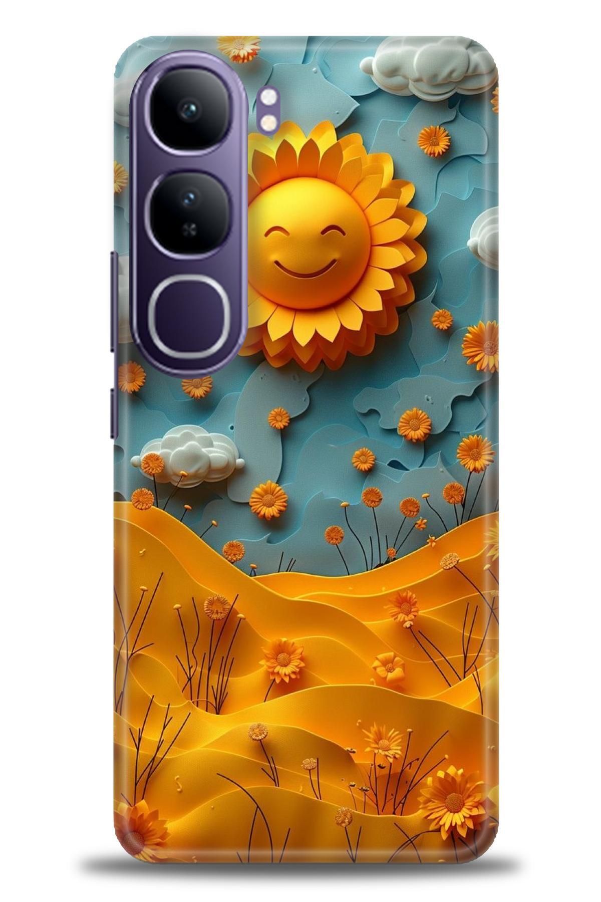 CooperTech Vivo V40 Lite İle Uyumlu HD Baskılı Silikon Kılıf - ÖzelSeriVivo - 2824