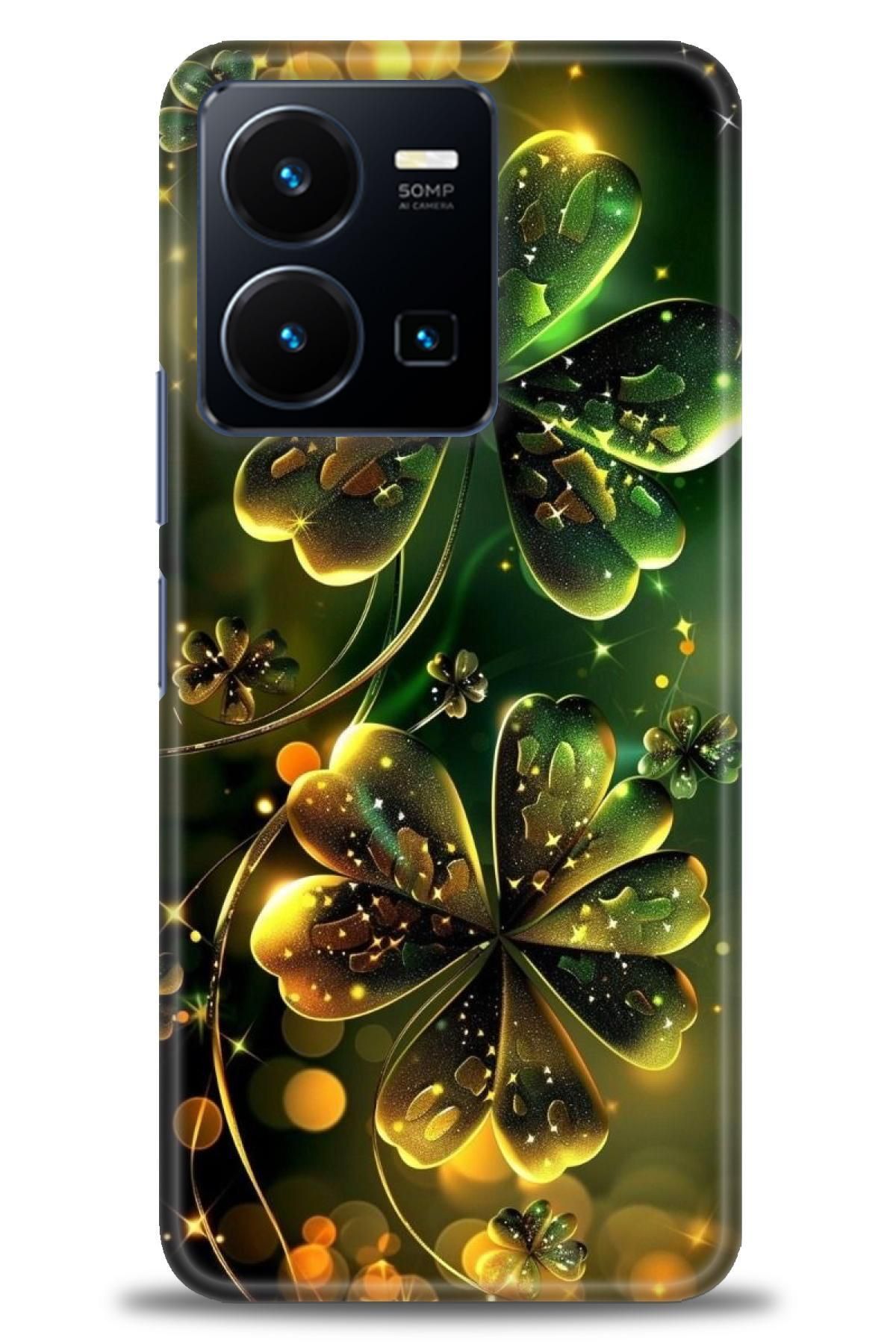 CooperTech Vivo Y22S İle Uyumlu HD Baskılı Silikon Kılıf / Y V ÖzelSeri Vivo - 2155