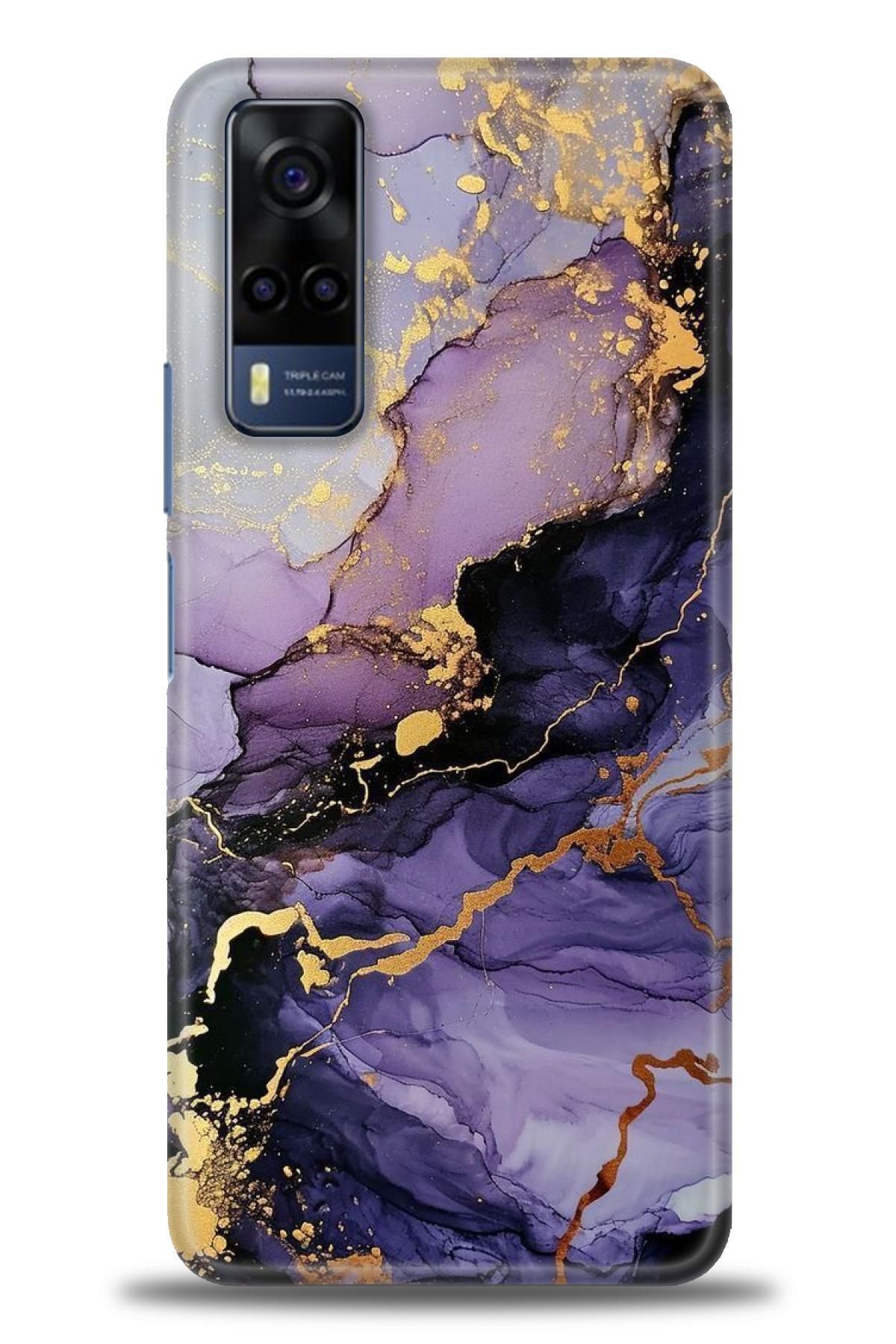 CooperTech Vivo Y53S / Y51 İle Uyumlu HD Baskılı Silikon Kılıf / Y V ÖzelSeri Vivo - 2962
