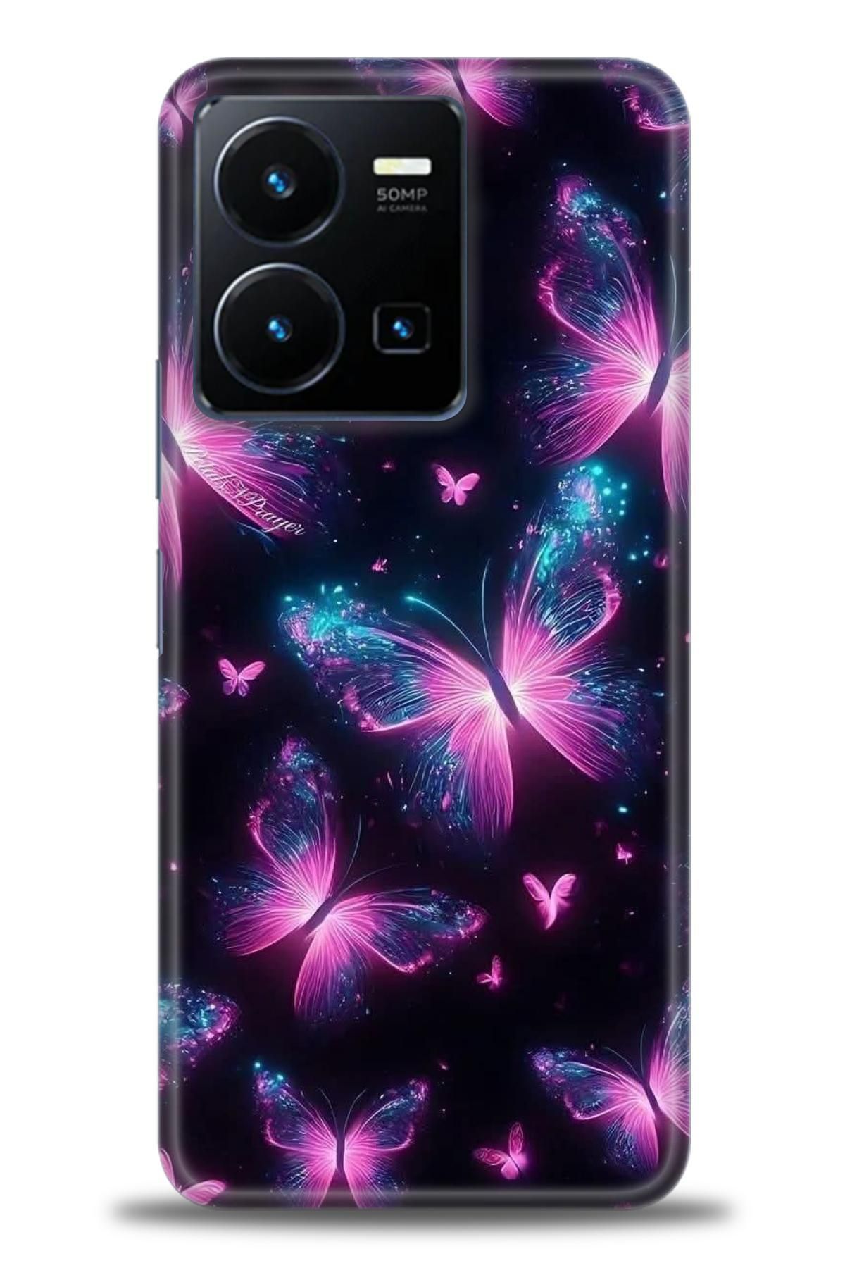 CooperTech Vivo Y35 İle Uyumlu HD Baskılı Silikon Kılıf - ÖzelSeriVivo - 2576