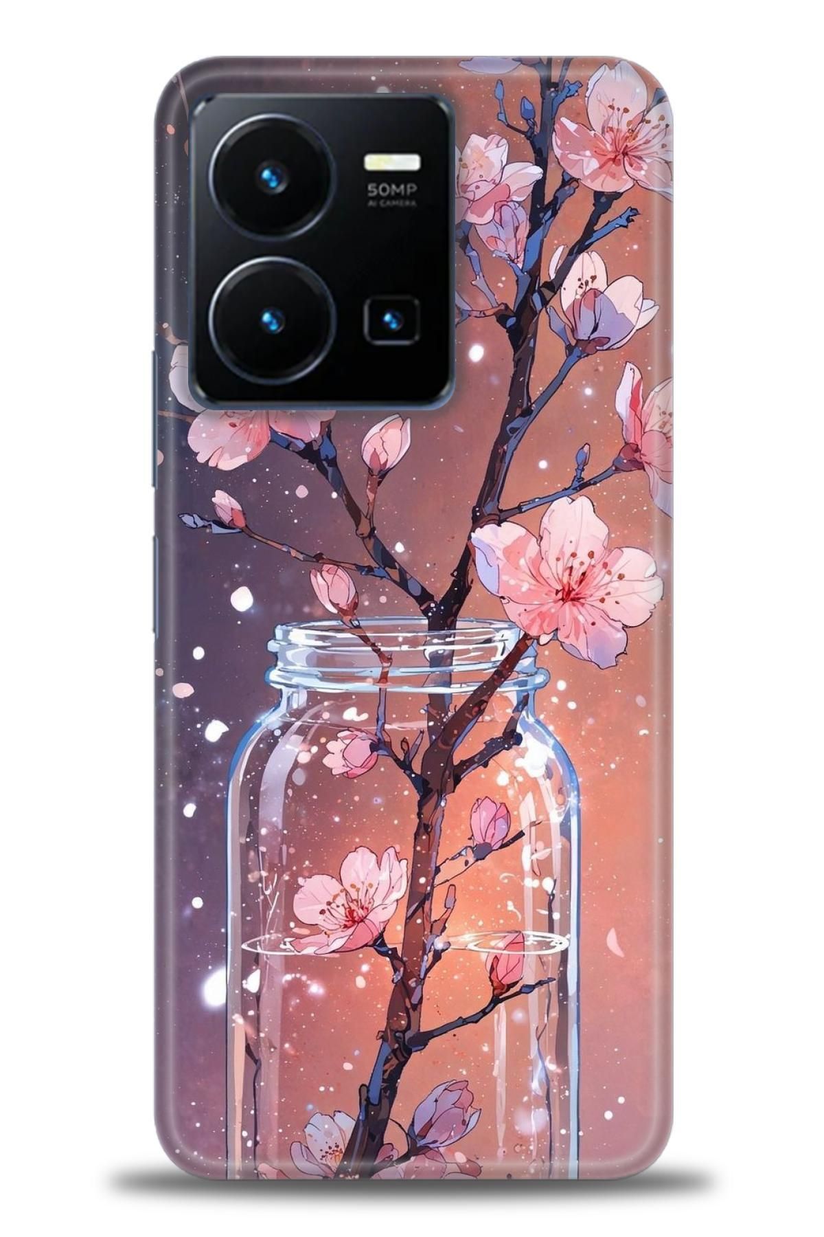 CooperTech Vivo Y35 İle Uyumlu HD Baskılı Silikon Kılıf - ÖzelSeriVivo - 2961