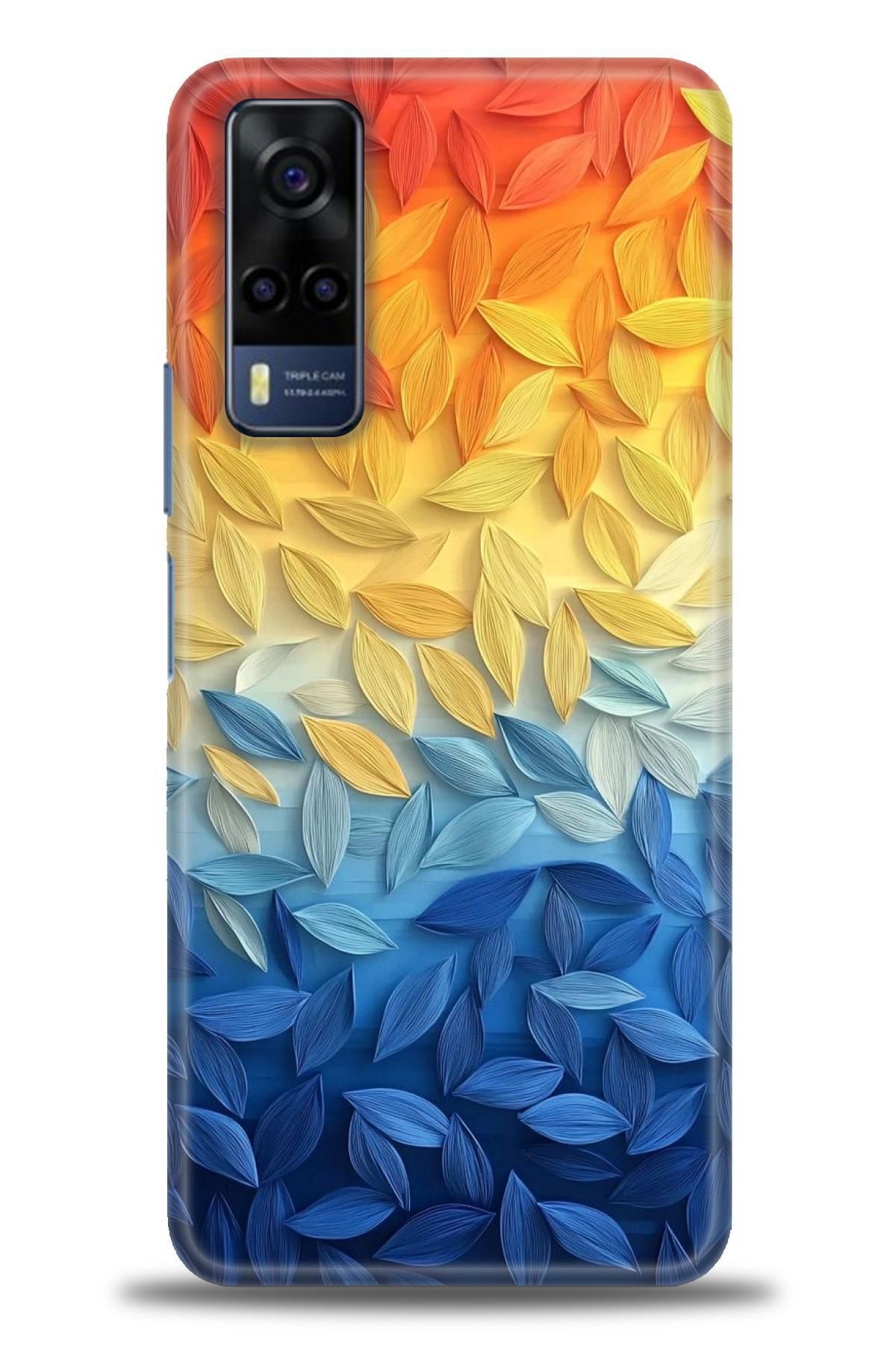 CooperTech Vivo Y53S / Y51 İle Uyumlu HD Baskılı Silikon Kılıf / Y V ÖzelSeri Vivo - 2255