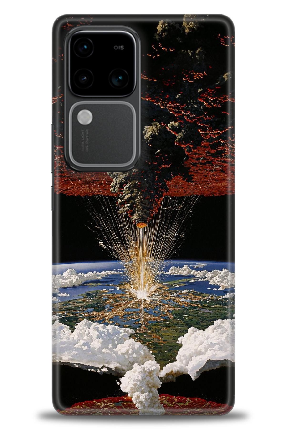 CooperTech Vivo V30 İle Uyumlu HD Baskılı Silikon Kılıf - ÖzelSeriVivo - 2096