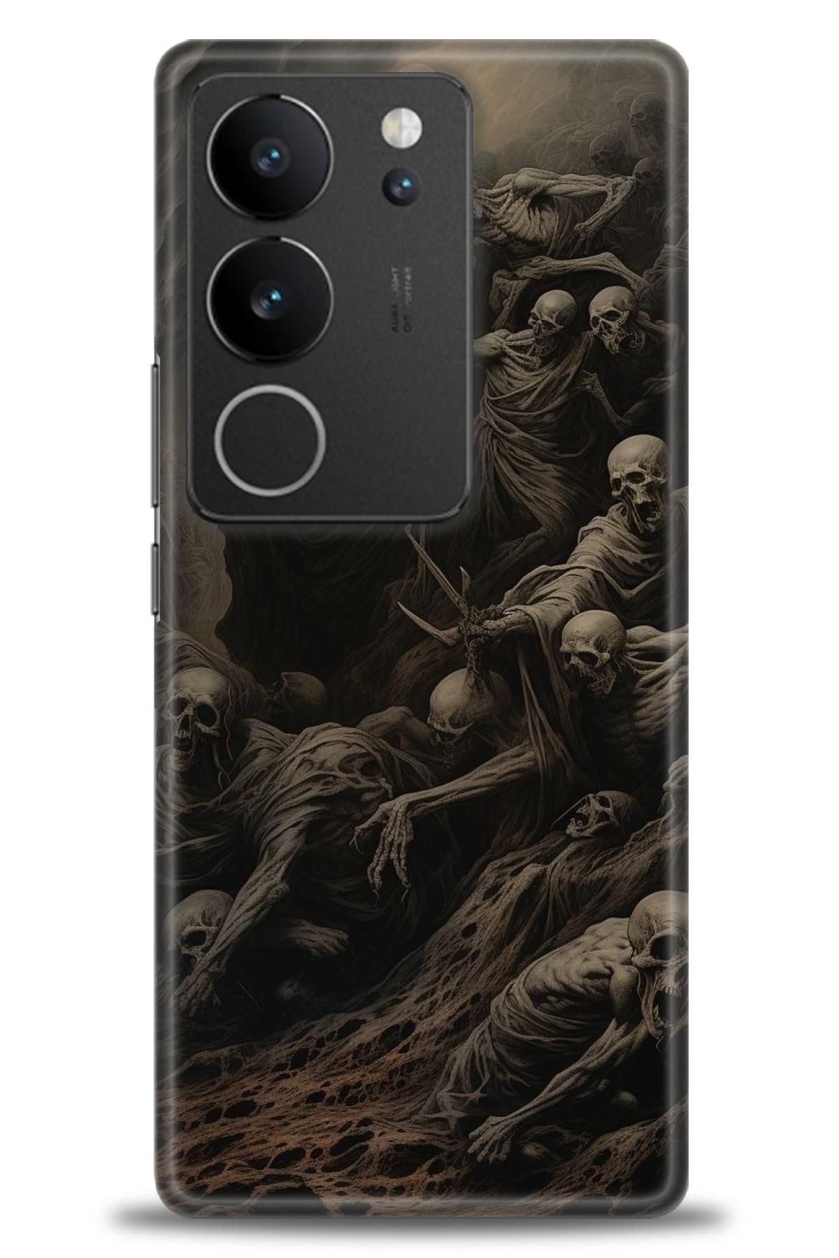 CooperTech Vivo V29 5G İle Uyumlu HD Baskılı Silikon Kılıf - ÖzelSeriVivo - 2065