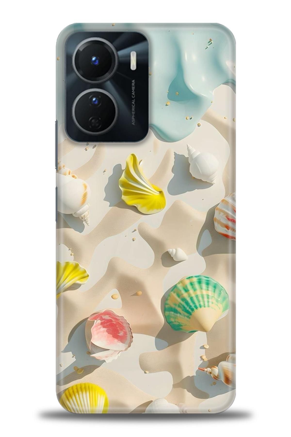 CooperTech Vivo Y16 İle Uyumlu HD Baskılı Silikon Kılıf / Y V ÖzelSeri Vivo - 2599