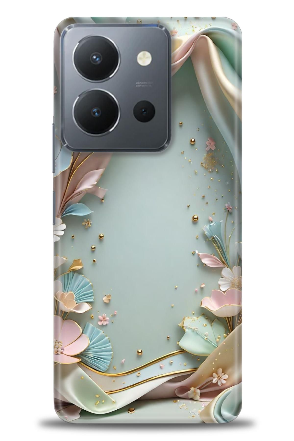 CooperTech Vivo Y36 4G İle Uyumlu HD Baskılı Silikon Kılıf - ÖzelSeriVivo - 2584