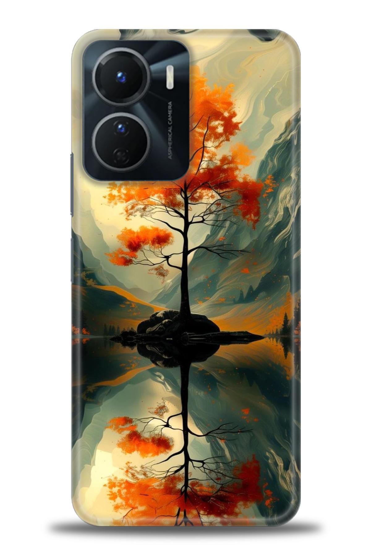 CooperTech Vivo Y16 İle Uyumlu HD Baskılı Silikon Kılıf - ÖzelSeriVivo - 2736
