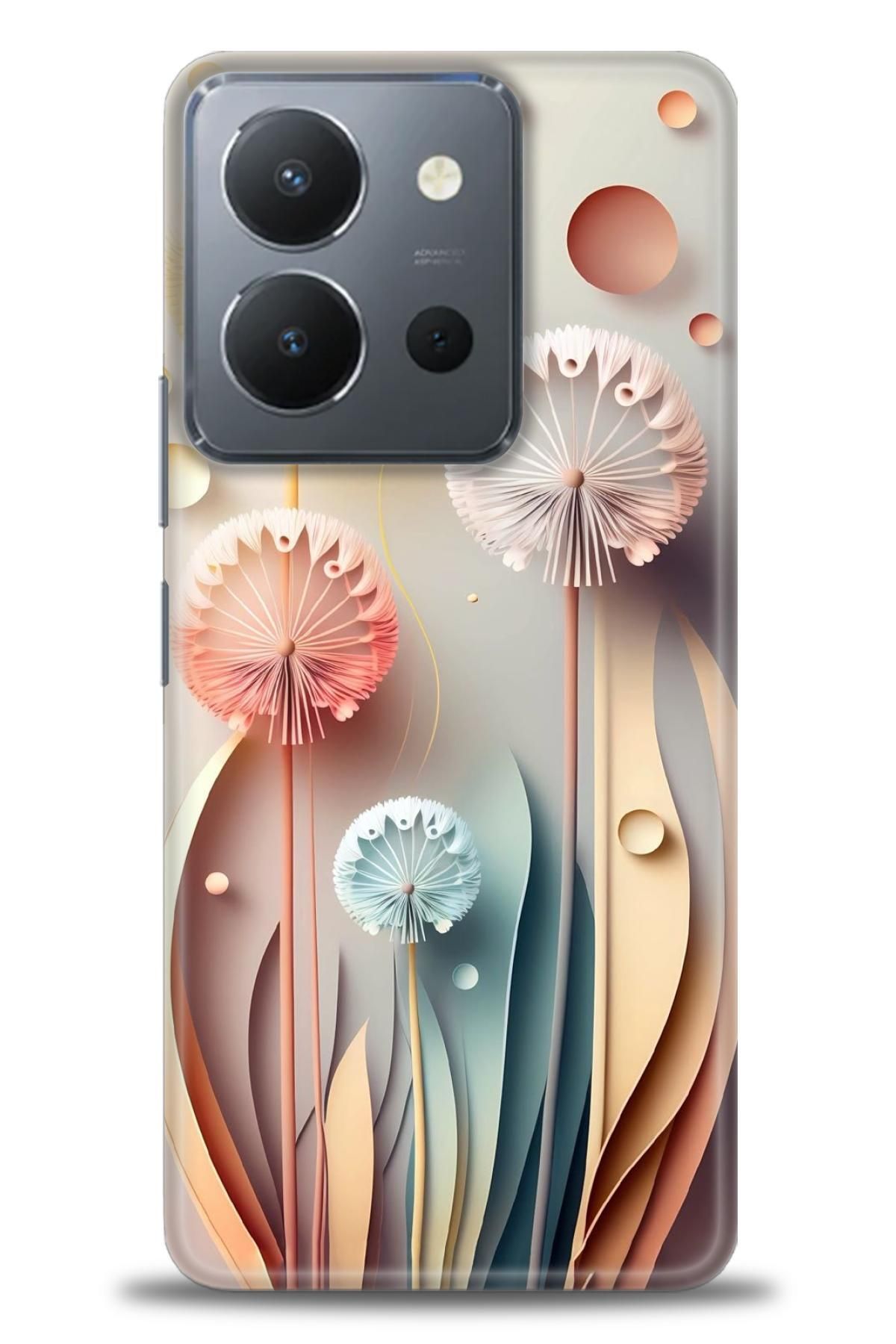 CooperTech Vivo Y36 4G İle Uyumlu HD Baskılı Silikon Kılıf / Y V ÖzelSeri Vivo - 2900
