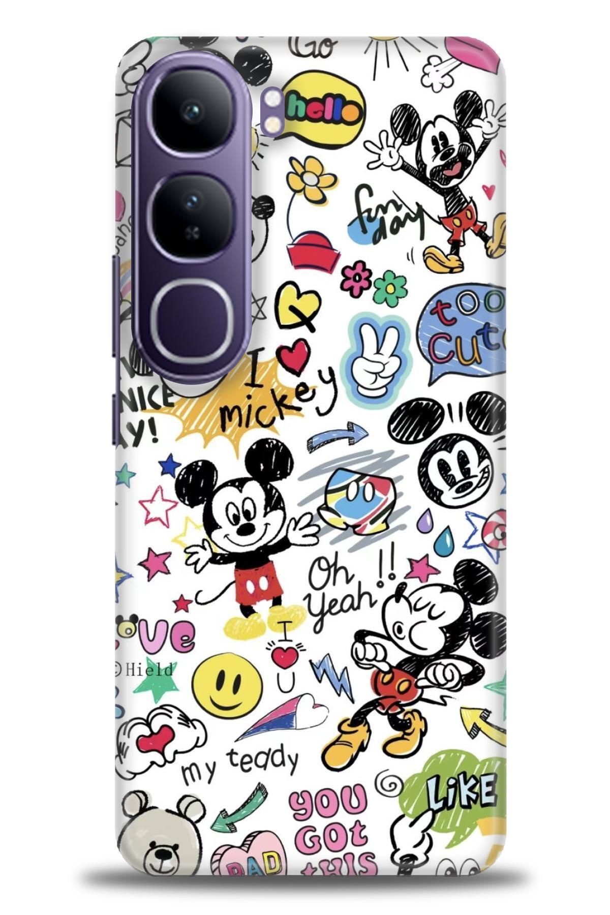 CooperTech Vivo V40 Lite İle Uyumlu HD Baskılı Silikon Kılıf / Y V ÖzelSeri Vivo - 2608