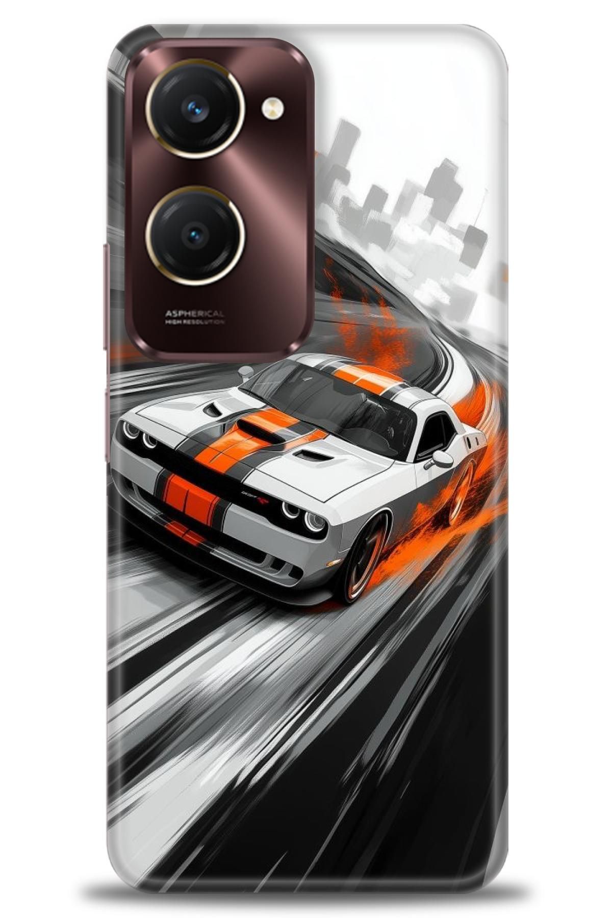 CooperTech Vivo Y18 İle Uyumlu HD Baskılı Silikon Kılıf - ÖzelSeriVivo - 2740