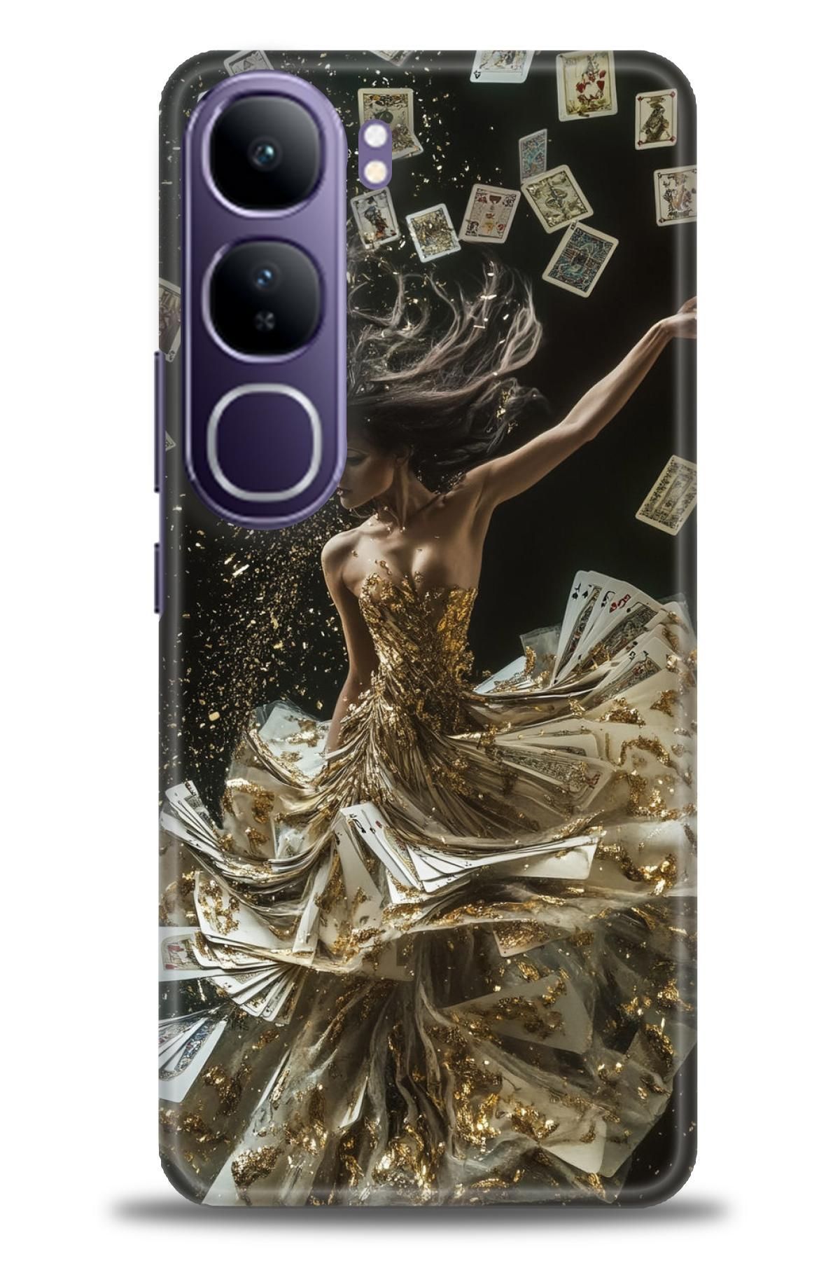 CooperTech Vivo V40 Lite İle Uyumlu HD Baskılı Silikon Kılıf / Y V ÖzelSeri Vivo - 2099