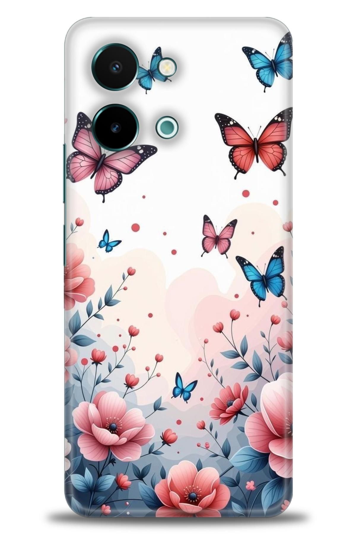 CooperTech Vivo Y28 İle Uyumlu HD Baskılı Silikon Kılıf - ÖzelSeriVivo - 2772
