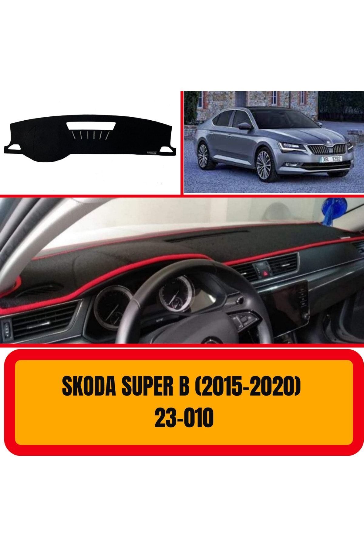 A3D TORPİDO KORUMA-Skoda Superb 2015-2020 Front Chest and Panel Protected - Torpedo, Cover and Carpet A3D/3D 1
