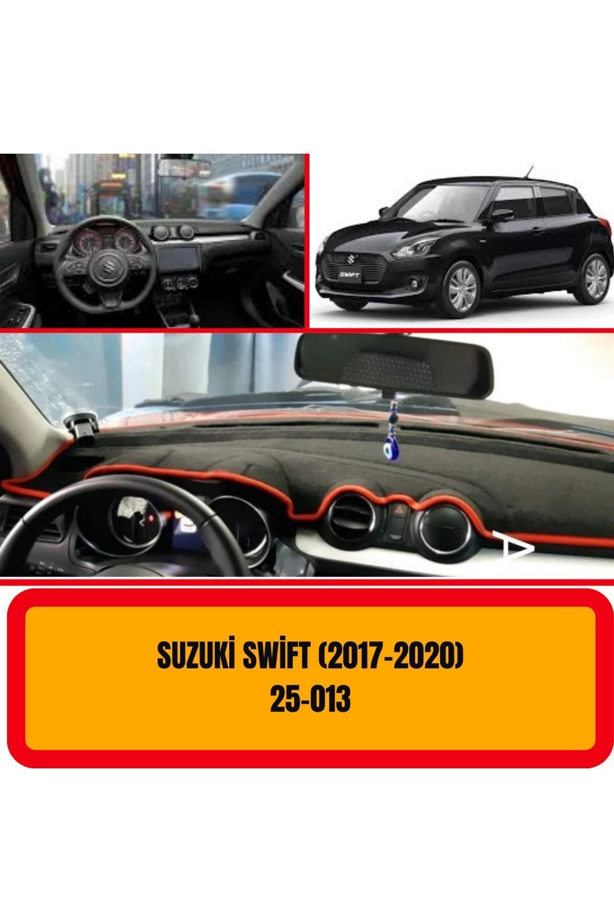A3D TORPİDO KORUMA-Front Chest Panel for Suzuki Swift 2017-2020 - Torpedo and Lid Carpet A3D/3D Protection Effect 1
