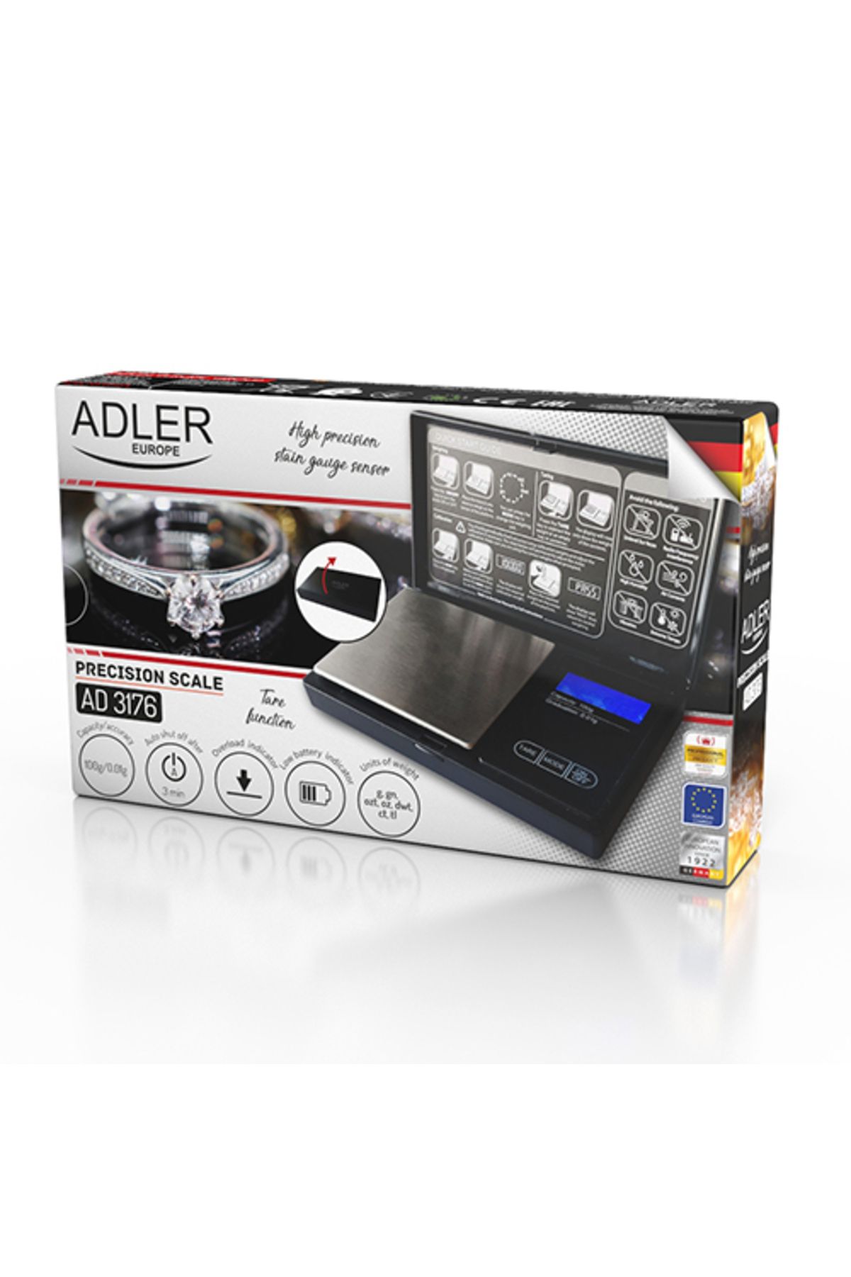 adler-Váha na šperky Ad 3176 7