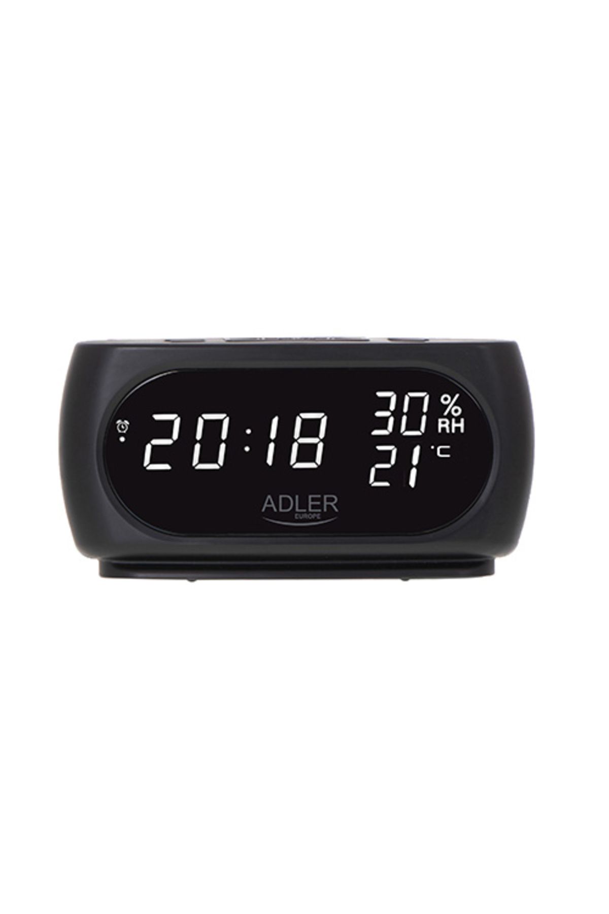 adler-Led Clock With Thermometer Ad 1186 1