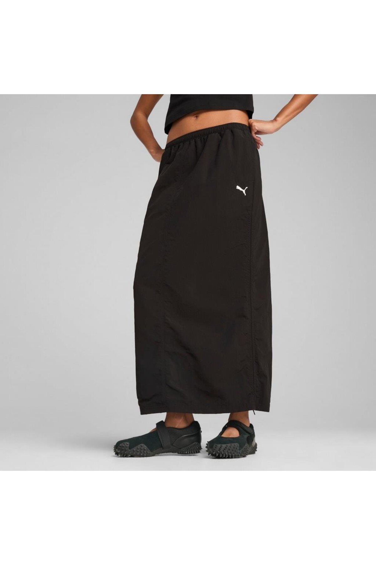 Puma  WARDROBE ESS Woven Maxi Skirt Kadın Etek - Görsel 4