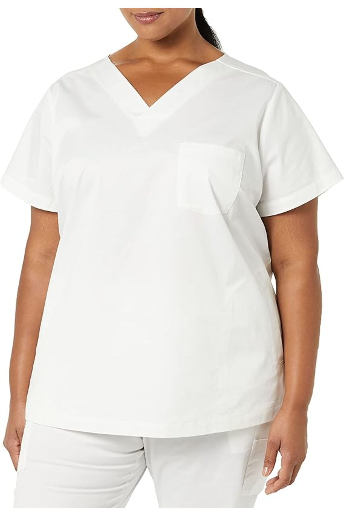 Amazon-Essentials Classic Fit V-Neck Top for Healthcare Workers, XXL 3