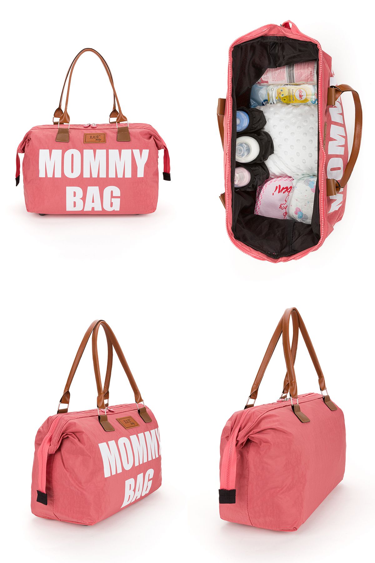 Yerli Baby-Mommy Bag Mother Baby Care Bag Thermal Feeding Bottle Holder 4