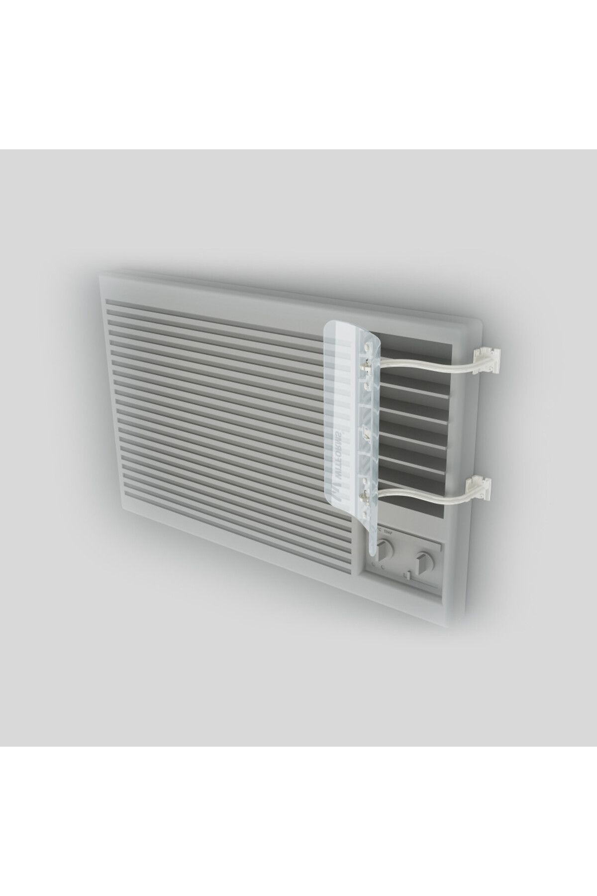 WİTFORMS-Whitforms Window Air Conditioner Deflector, Easy to Install and Remove 3