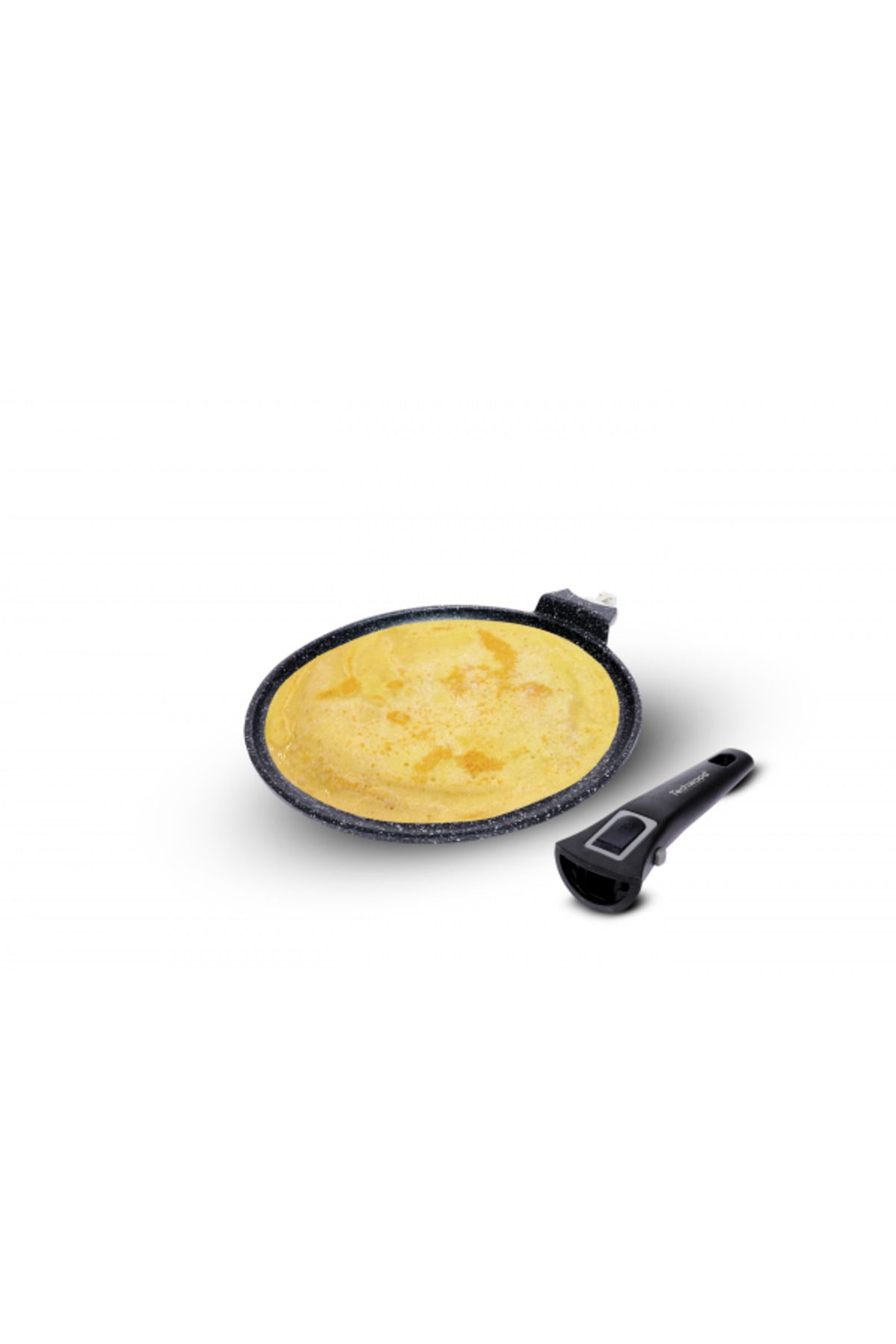 Techwood-TP-28CR pancake pan, 28cm, removable handle, all heat sources, including induction 3