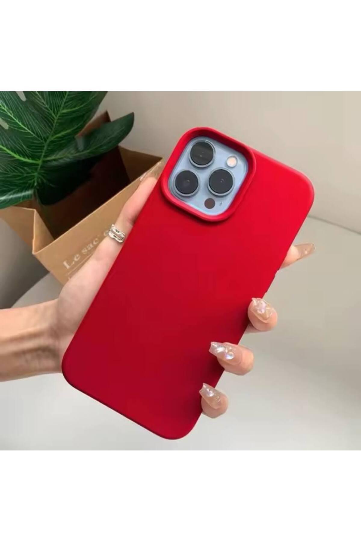 Apple iPhone 14 Pro Max Compatible Launch Case Velvet Female Silicone Cover .