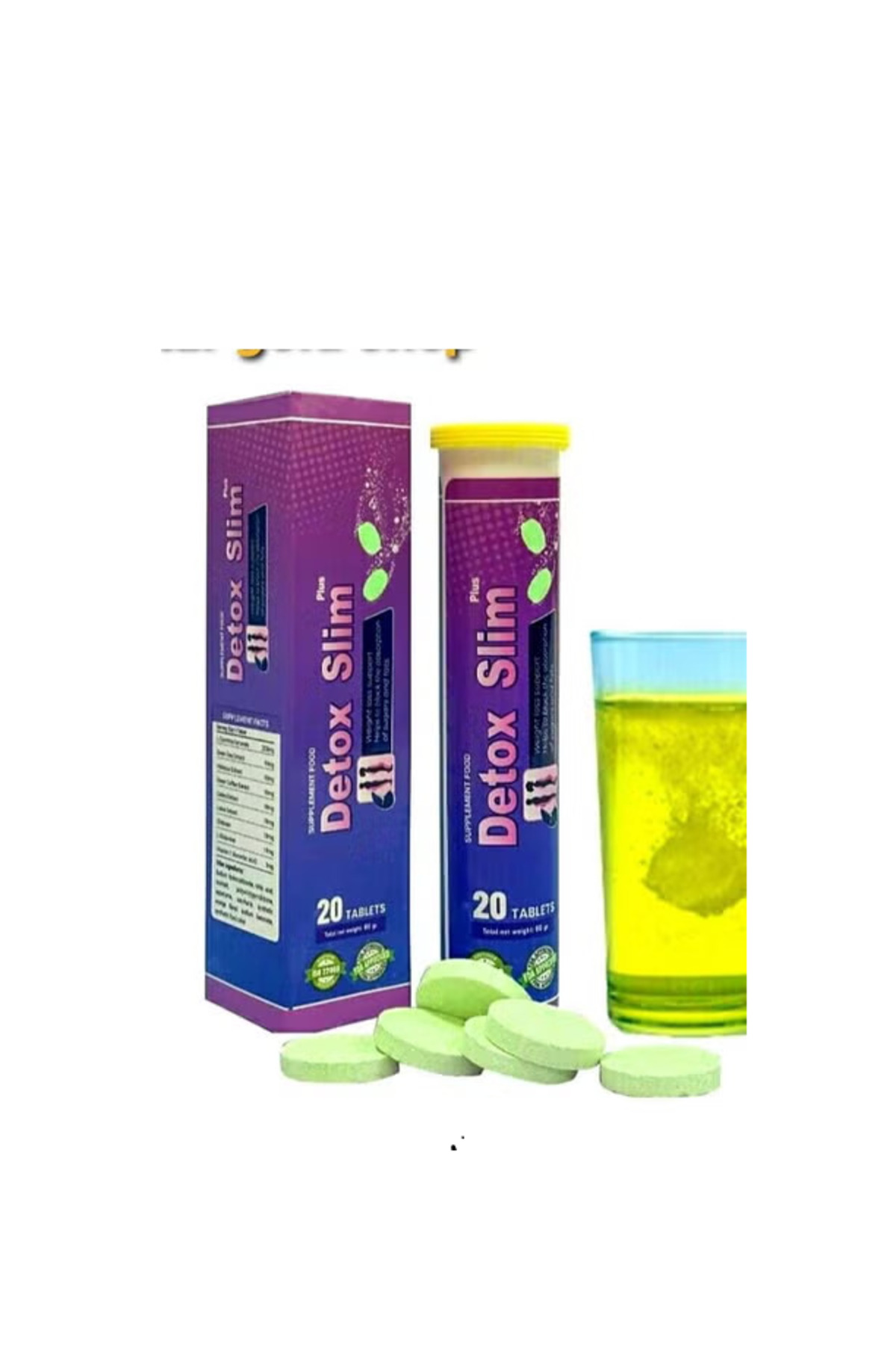 DET o２bottlesdetox AMS SLIM detsssu Detox Slim Max Detox Slimming Juice (20 Tablets)- Trendyol