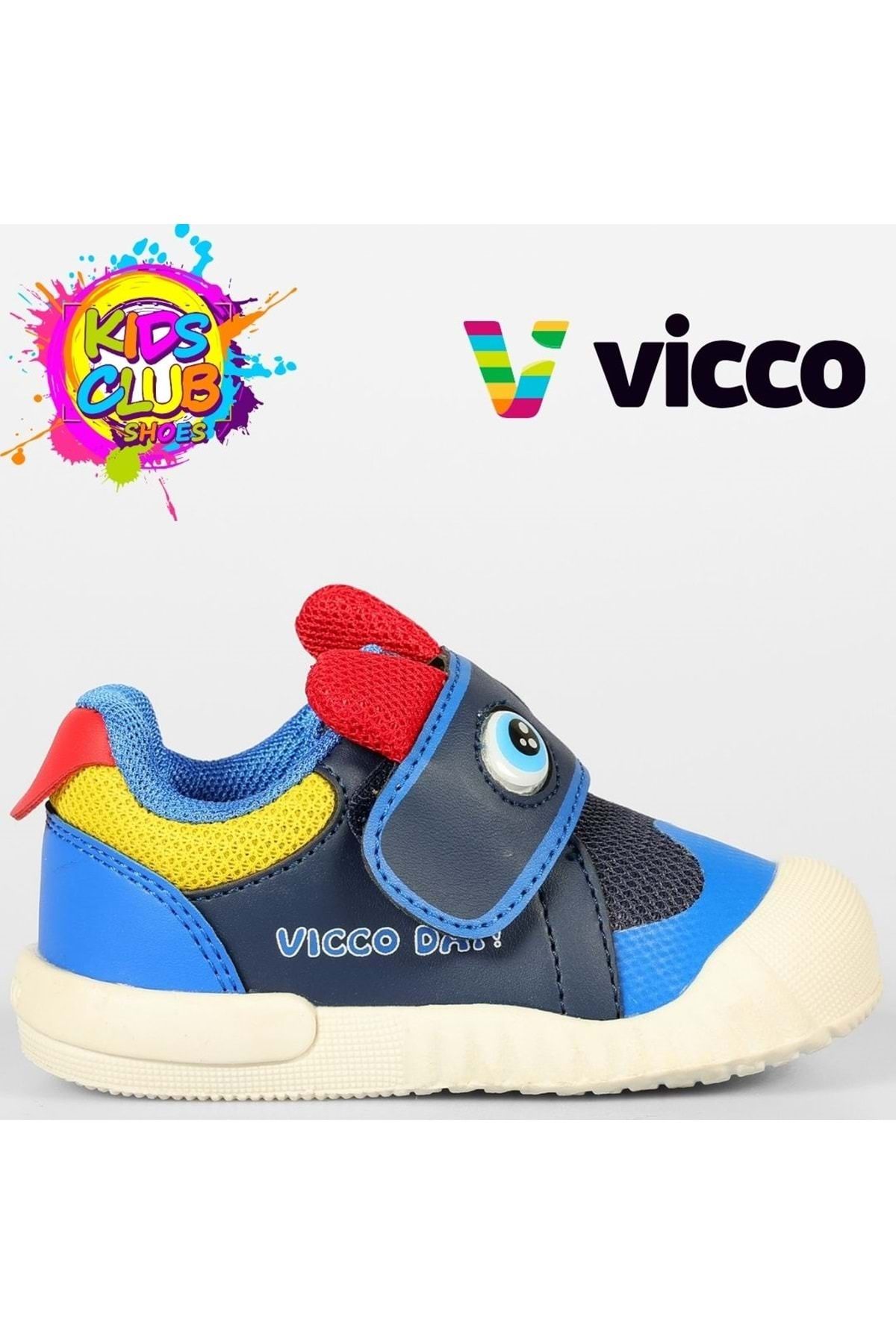 Kids Club Shoes Vicco Loca Cırtlı Ortopedik Çocuk Spor Ayakkabı LACİVERT