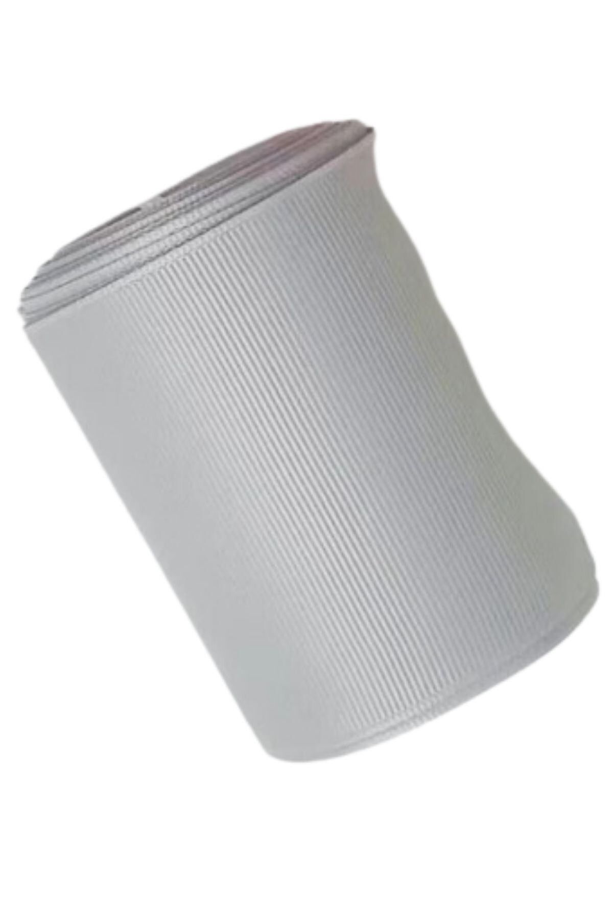 KfksStore Grogren Kurdele 1 cm 10 Metre Açık Gri