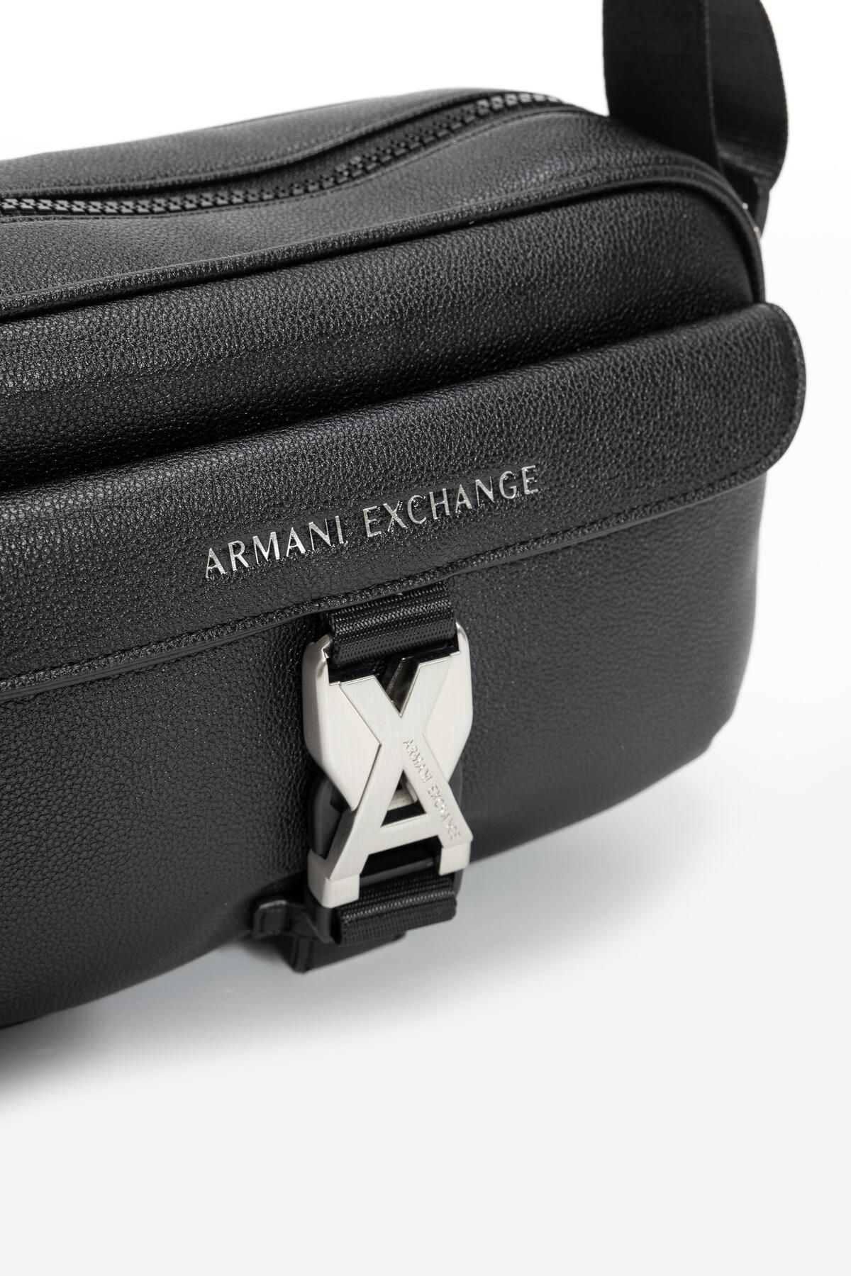 کیف شانه ای مردانه گزارشگر اورجینال Armani Exchange