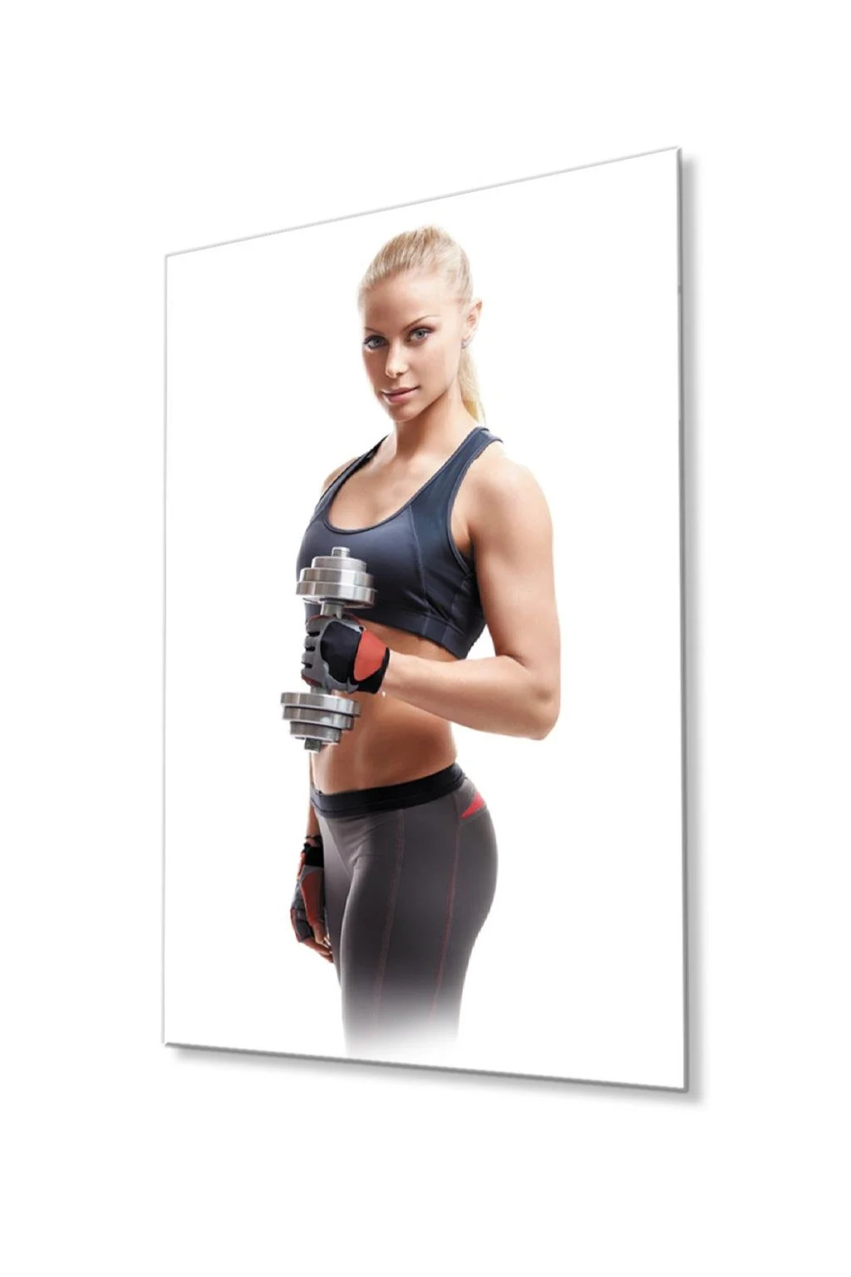 Spor Fitnes Cam Tablo