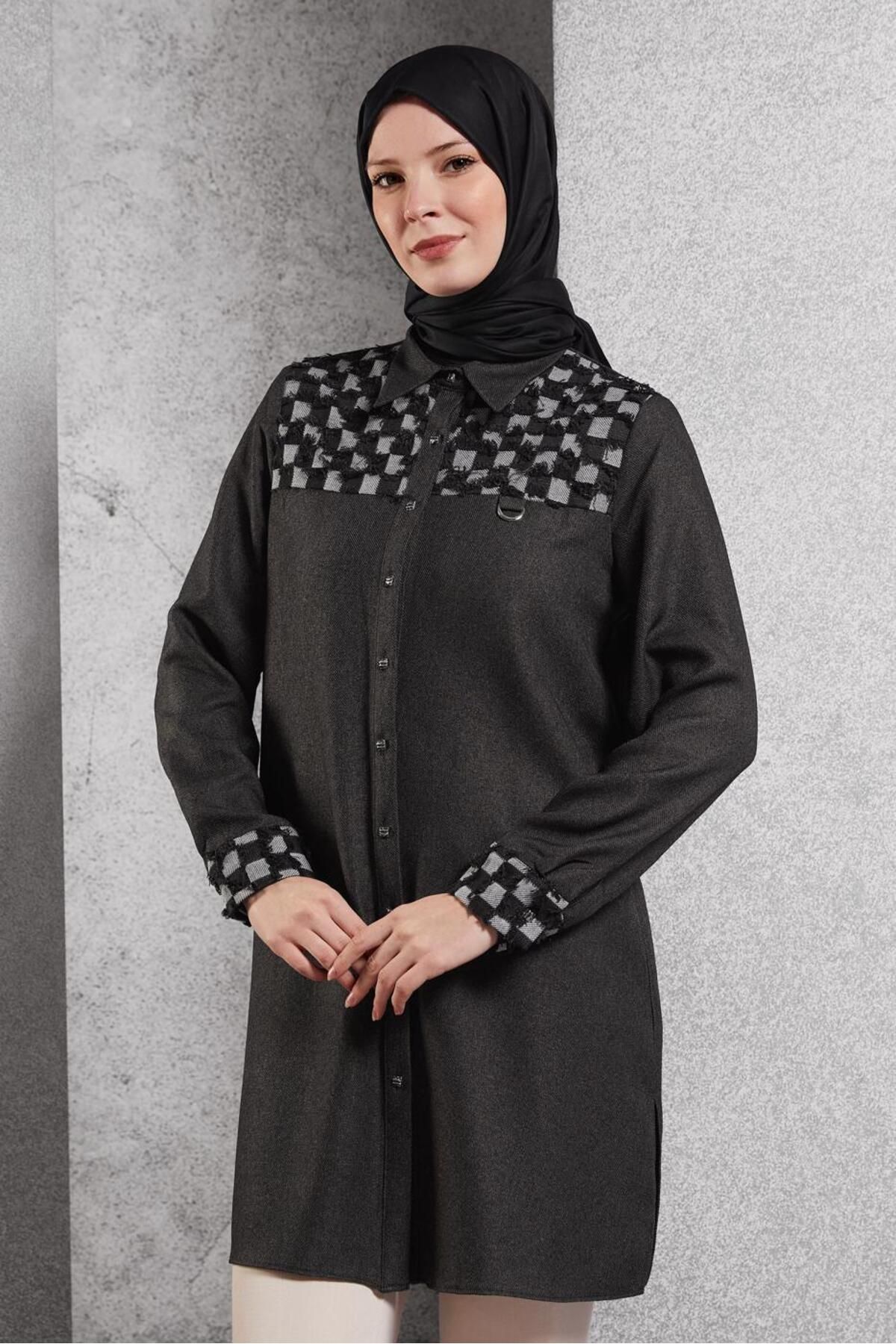 تونیک طرح مربع 45088 Alvina