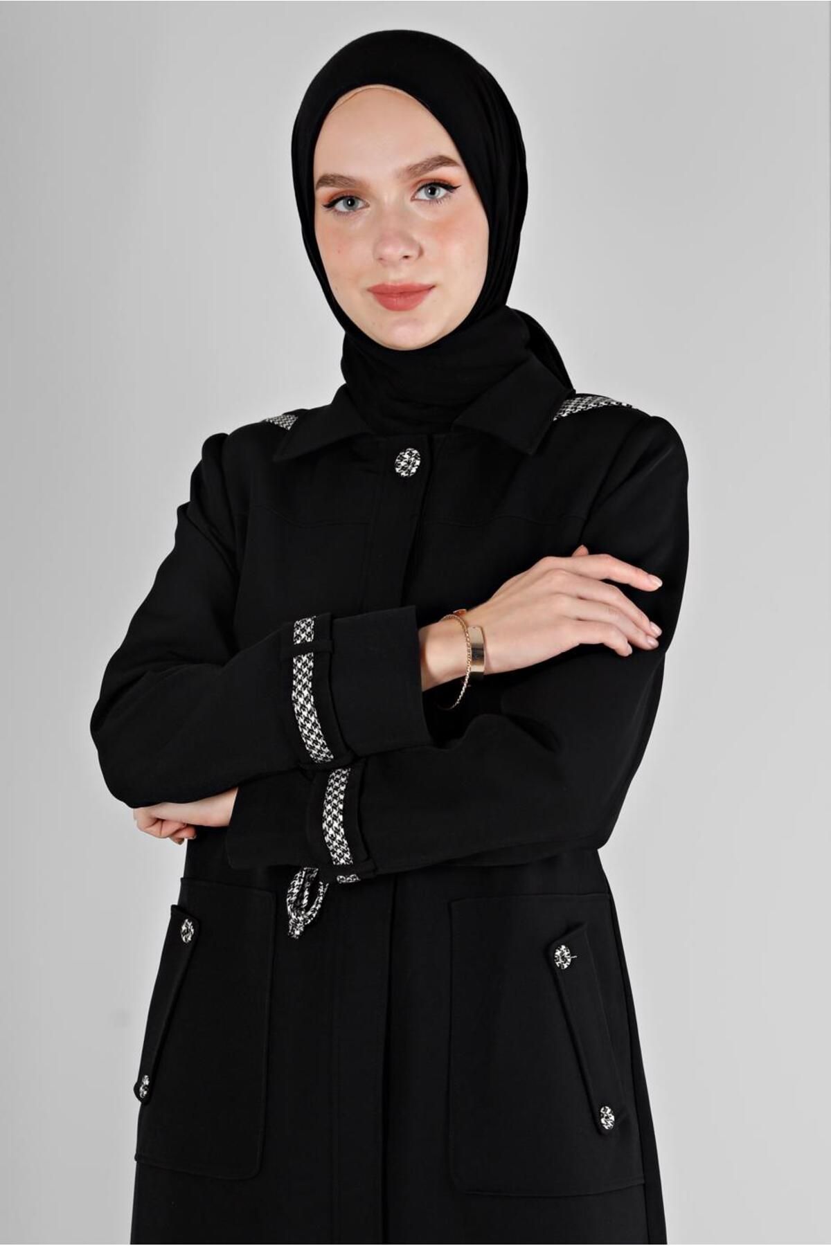 روپوش کمری کلاه دار 10685 Alvina