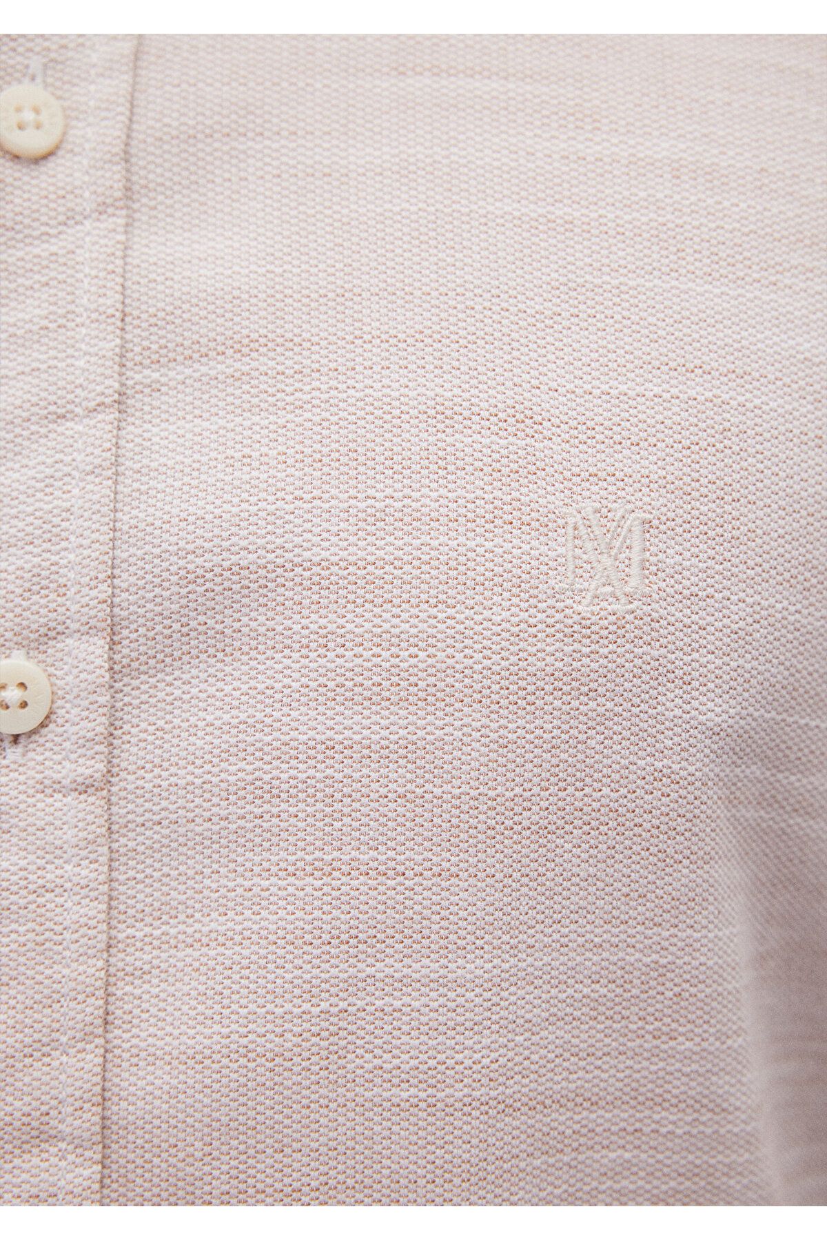 Mavi-Бежова риза Slim Fit / Slim Fit 0210053 -70296 7