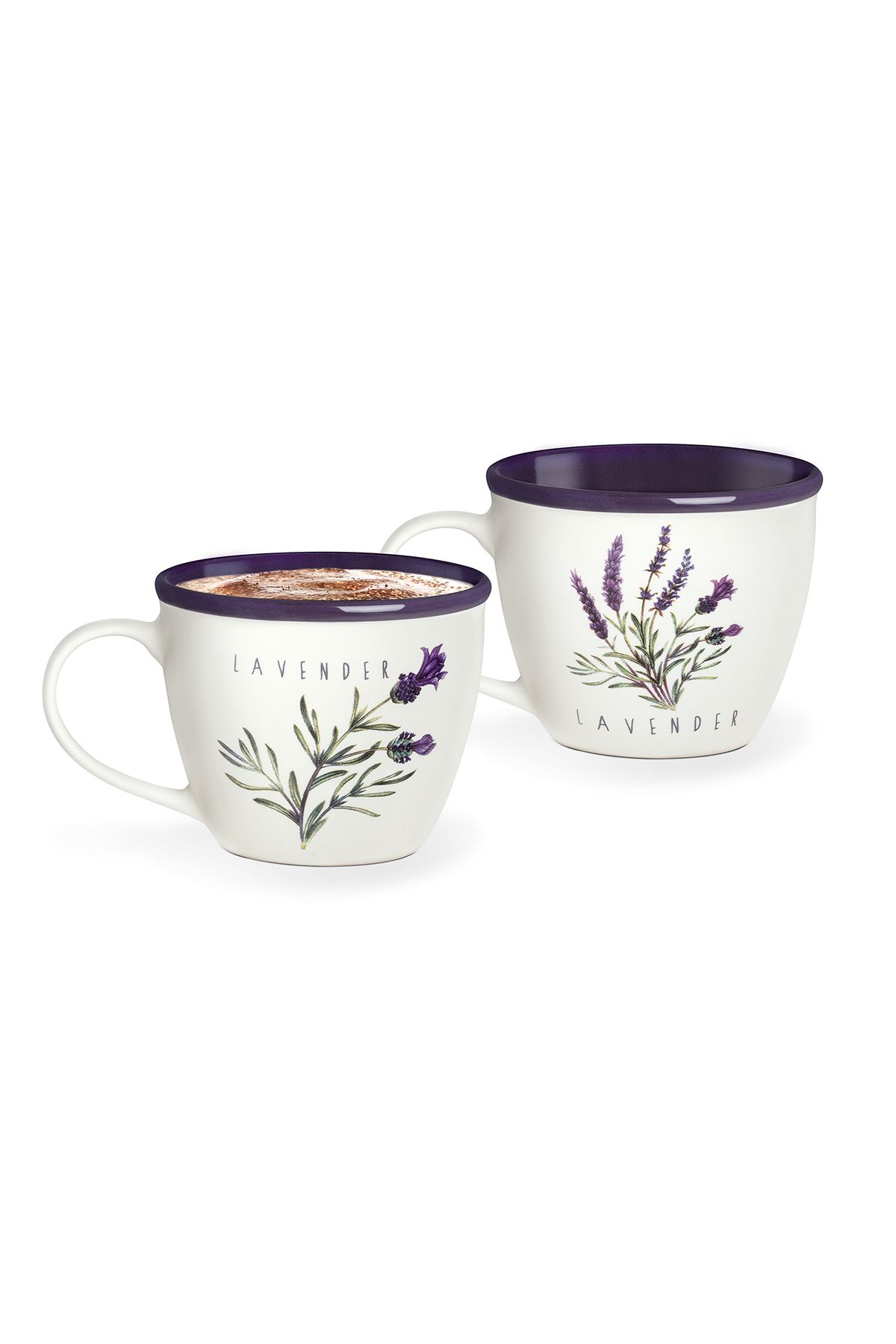 Madame Coco-Lavender Jardin 2-teiliges Tassenset 2