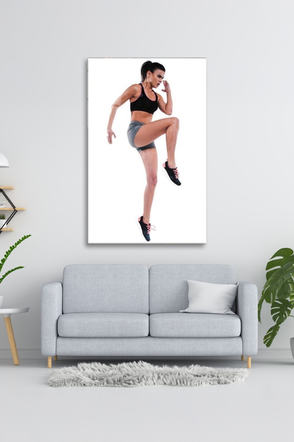 Spor Fitnes Cam Tablo-2 görsel 3