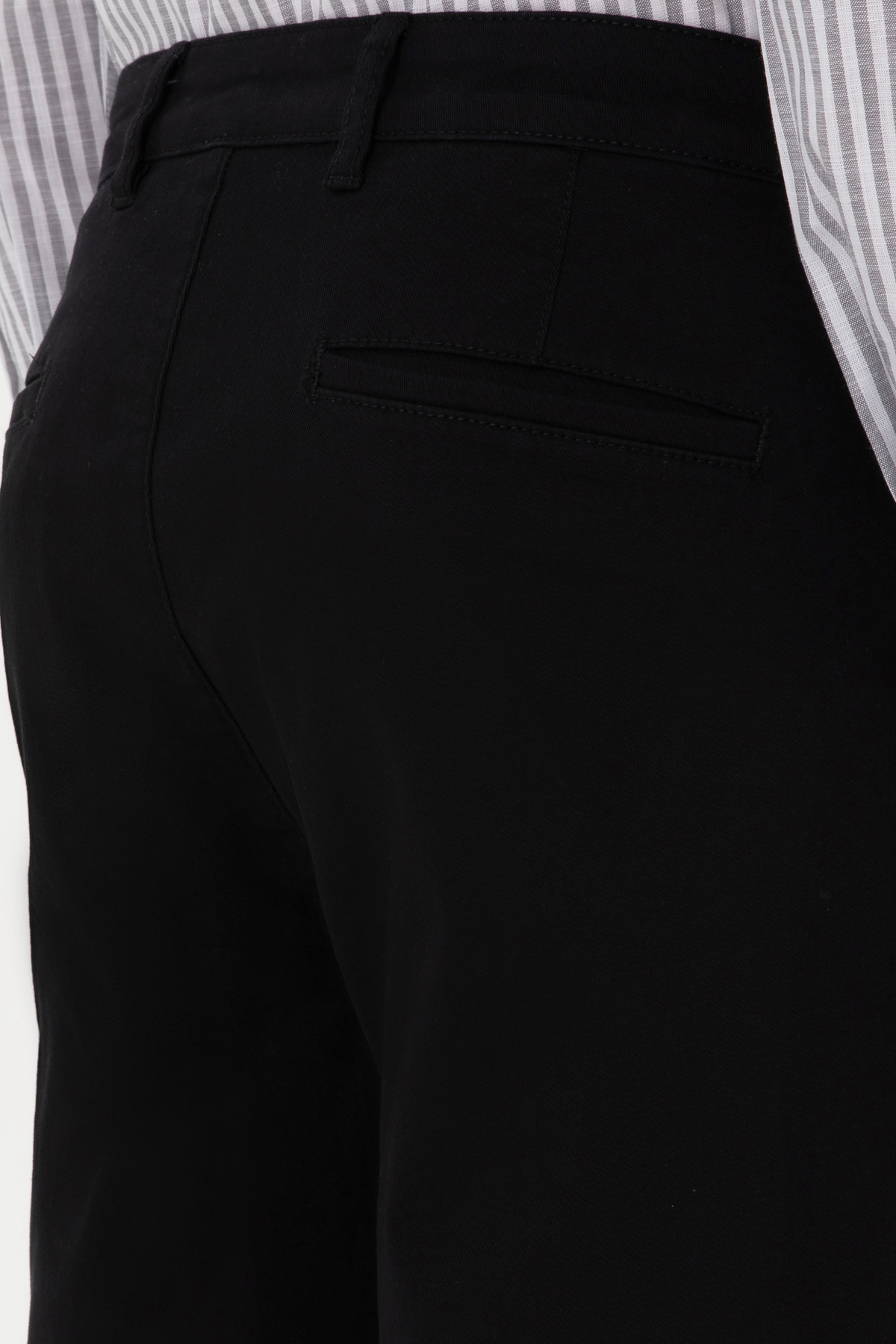 U.S. Polo Assn.  Erkek Siyah Slim Fit Kanvas Pantolon 50309142-VR046 - Görsel 7