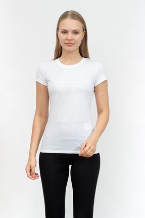 Armani Exchange Kadın Bisiklet Yaka T-Shirt