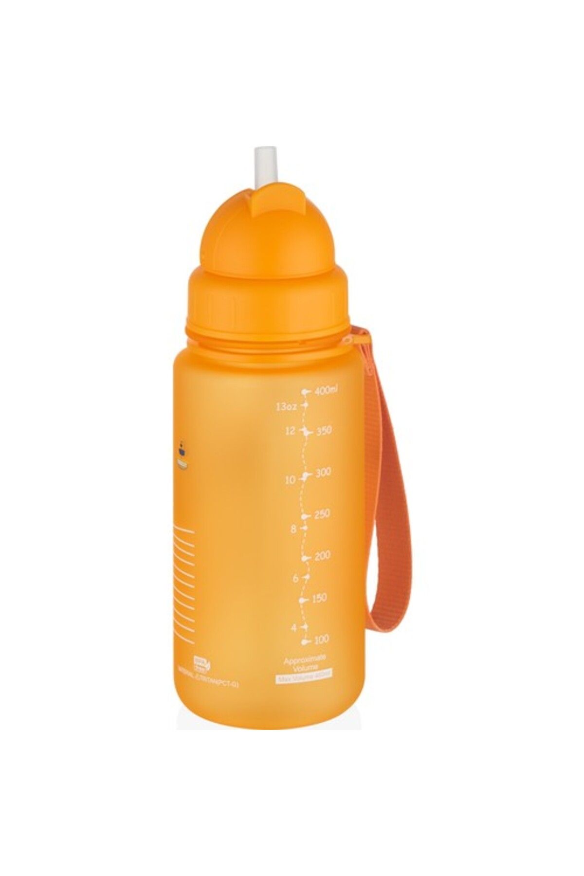 قمقمه و فلاسک زرد Uzspace 3024 400ml Orange Patterned Series New جریان آب Vagonlife