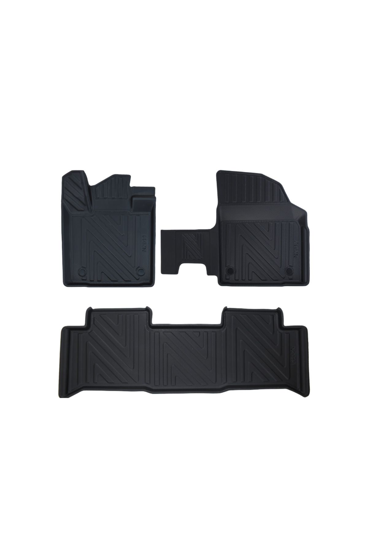 cararts Togg T10X 2023 Ve Sonrası 4D Havuzlu Paspas Takımı