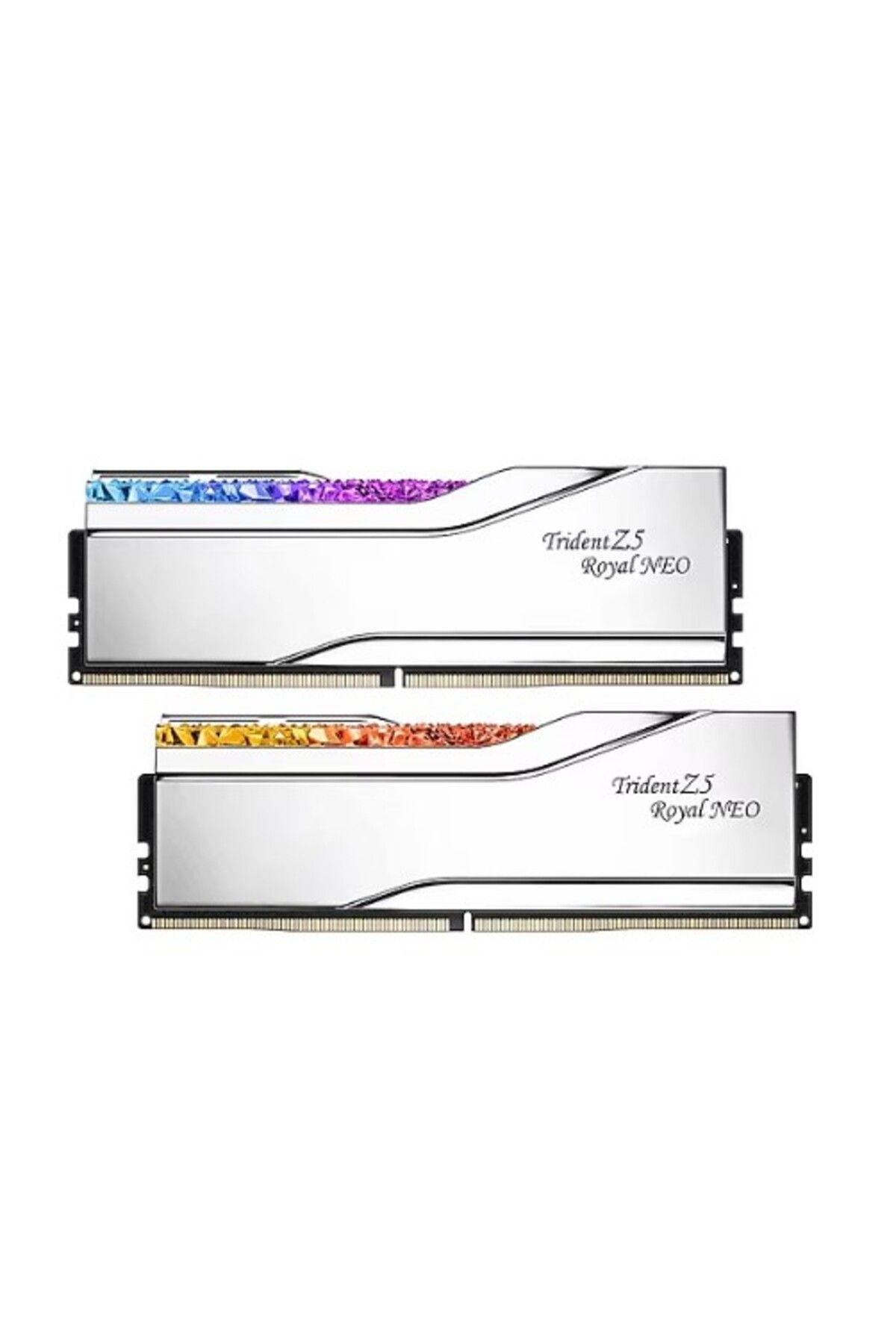 G Skill GSKILL TZ5 Royal Neo Silver RGB DDR5-8000Mhz CL38 32GB (2X16GB) DUAL (38-48-48-128) 1.40V