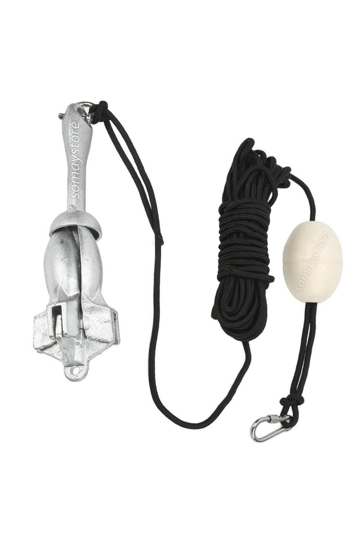 Somay Store Marin Bot , Kano ve Jetski Çıpası Çantalı Set 1.5 KG Şemsiye Çapalı