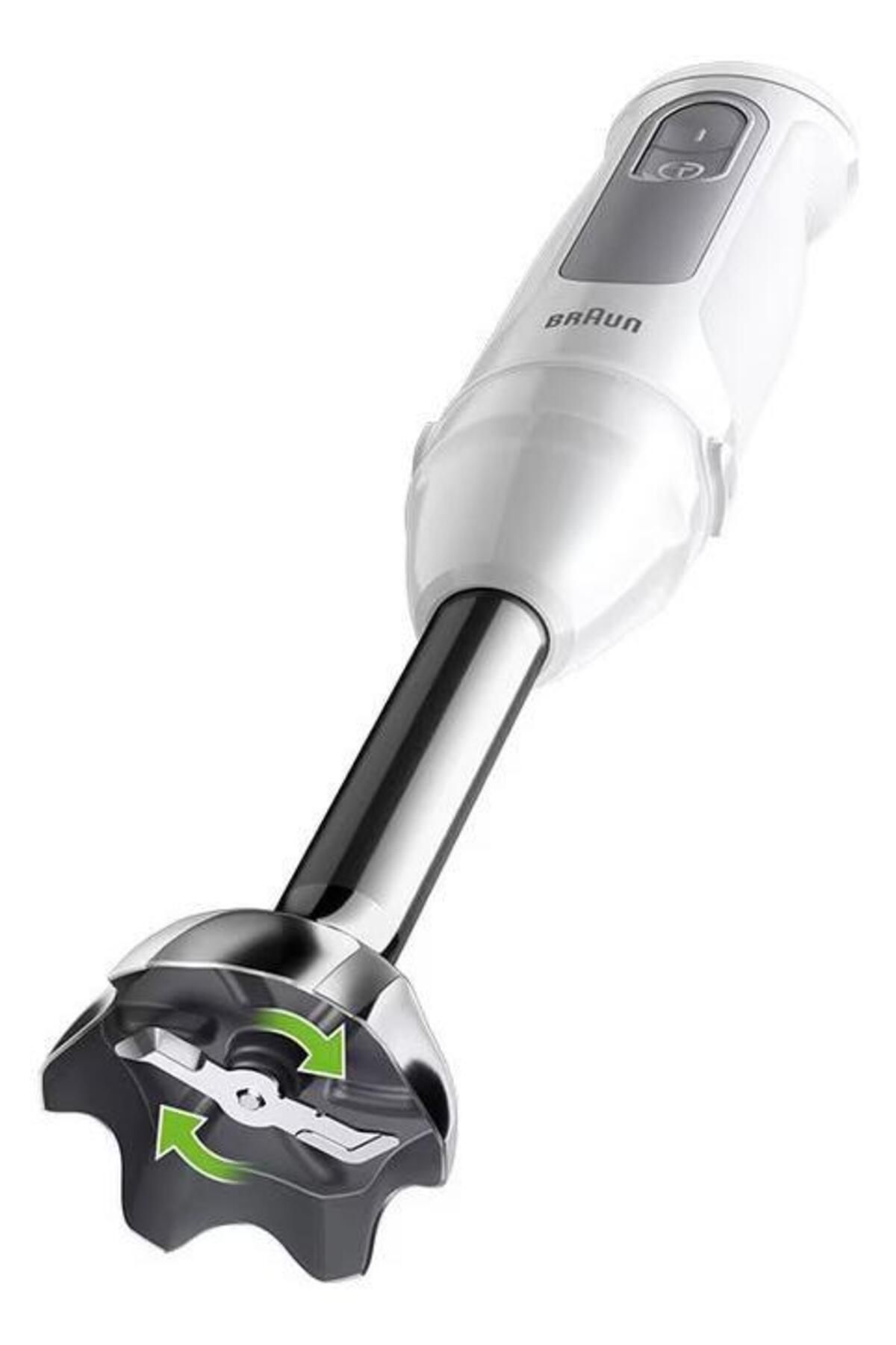 Braun-Blender de mana Braun Multi Quick 5 MQ 50236M, 1000 W, 21 viteze, Tocator 0.5 l, Tel (Alb) 3