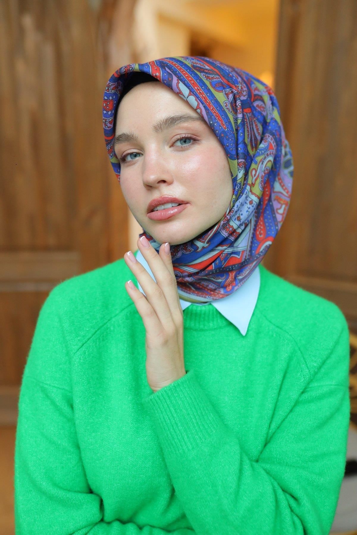 Silk Home-Soft Scarf 73069-08 5