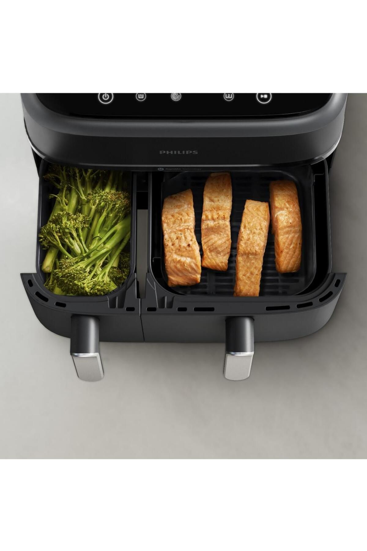 Philips-Philips Airfryer Series 3000 NA351/00 oil-free double fryer, 2750 W, Rapid Air technology 8