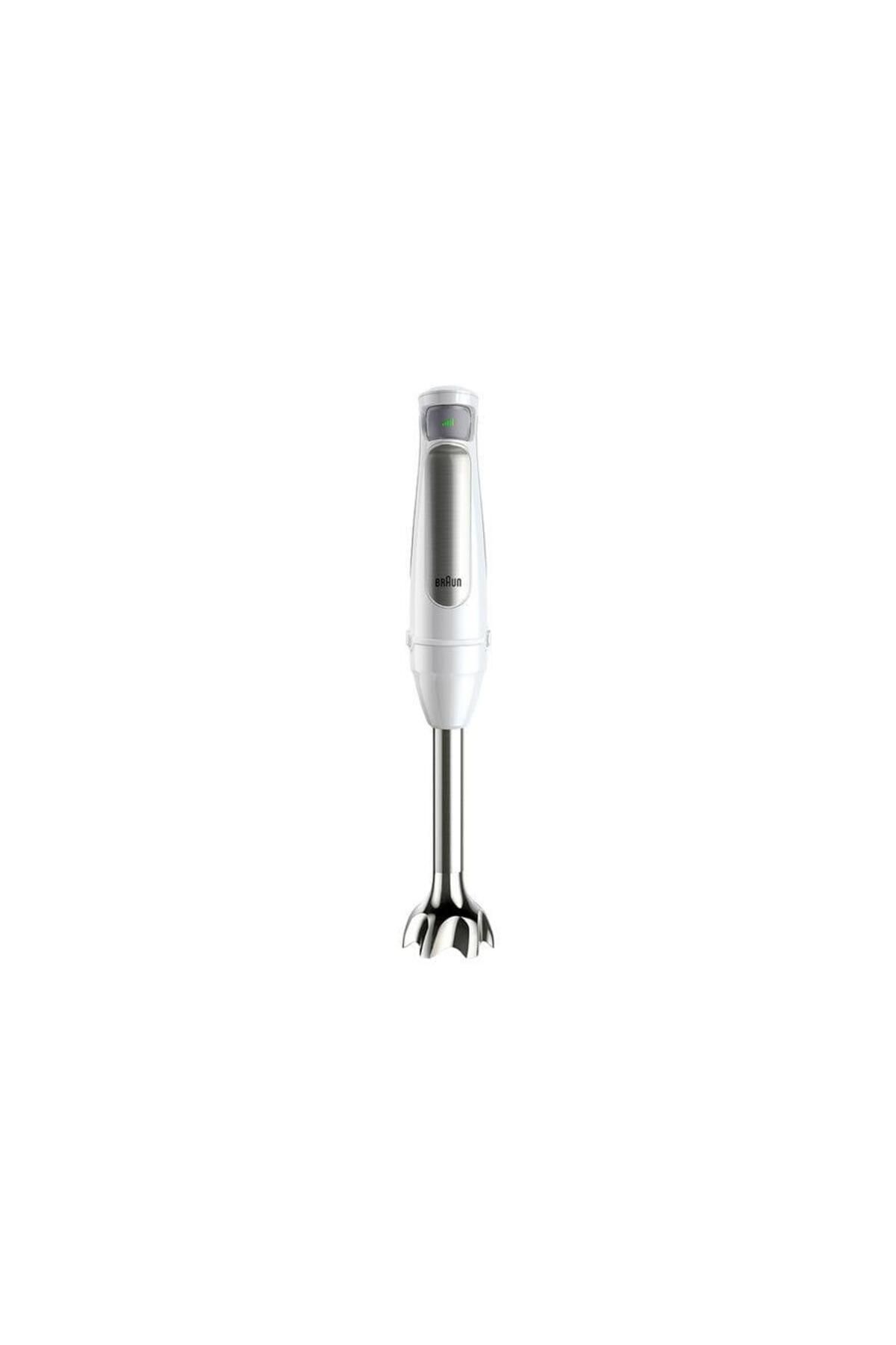 Braun-Blender de mana Braun MQ7020 WH, 1000 W, Pahar 0.6 l, Tocator 0.35 l, Sistem EasyClick Plus 2