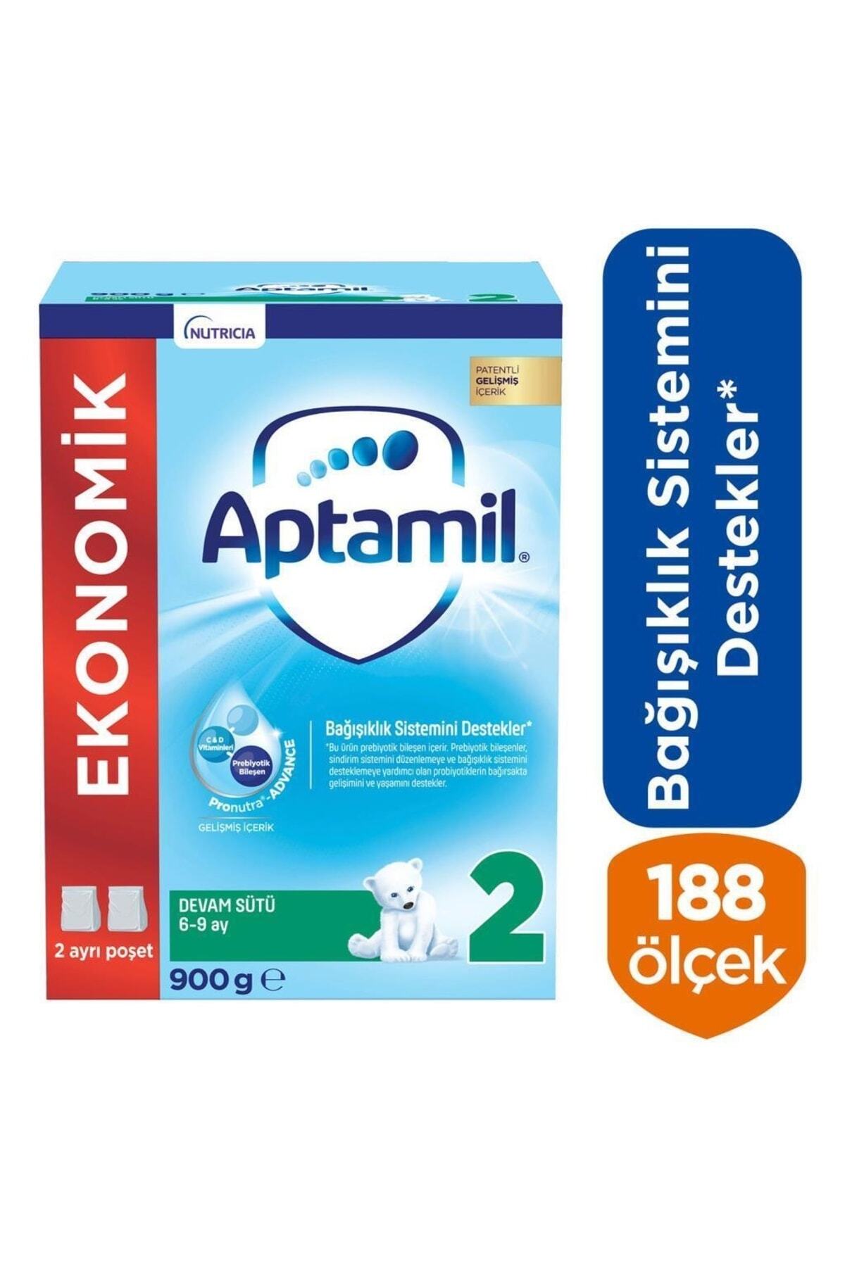 Aptamil 2 Devam Sütü 900 Gr X 3 Adet fotoğrafı 2 (önizleme)