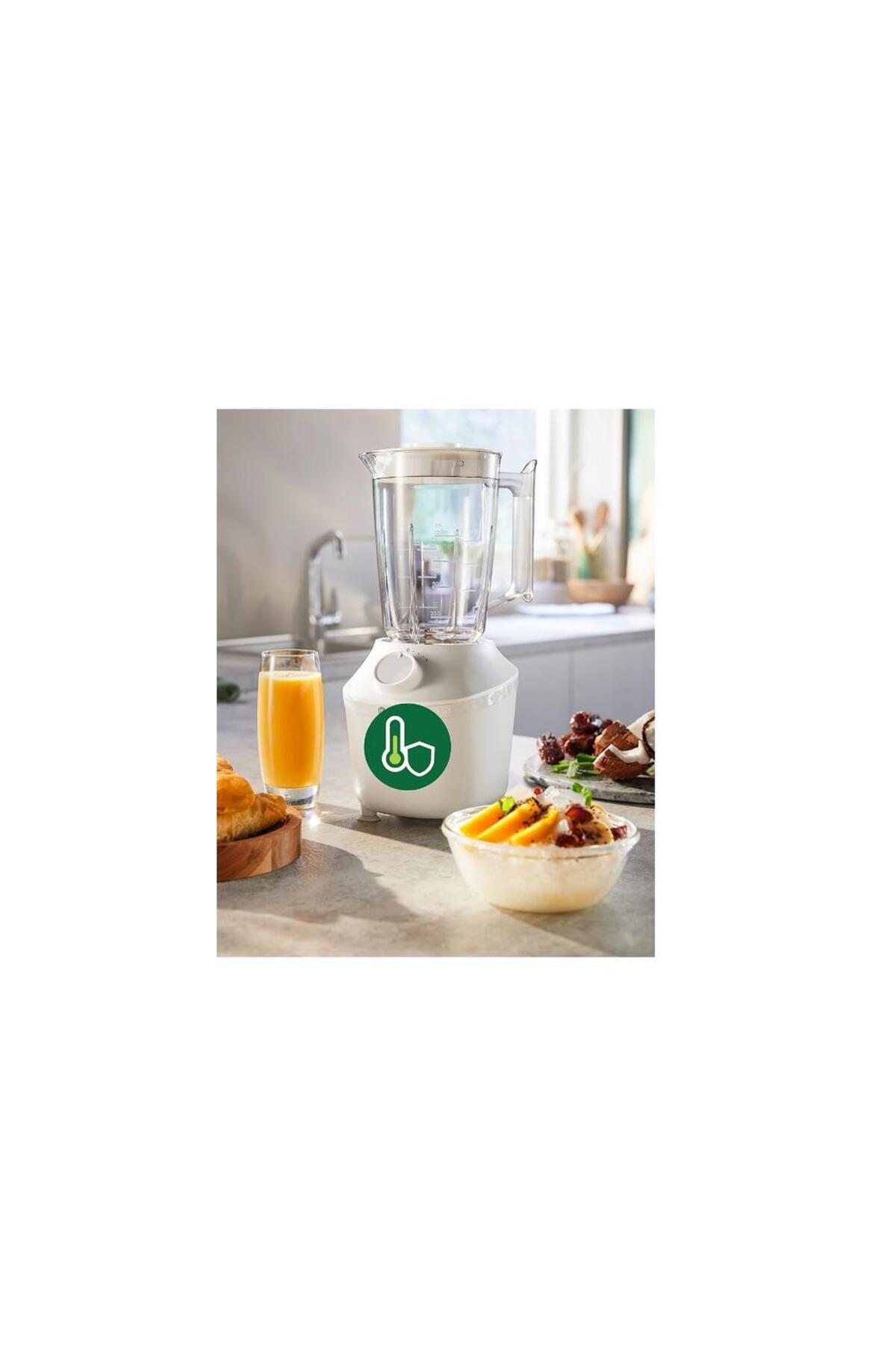 Philips-Blender de masa Philips HR2041/17, 1 litru, 1 viteza + Impuls, 450 W (Alb) 8